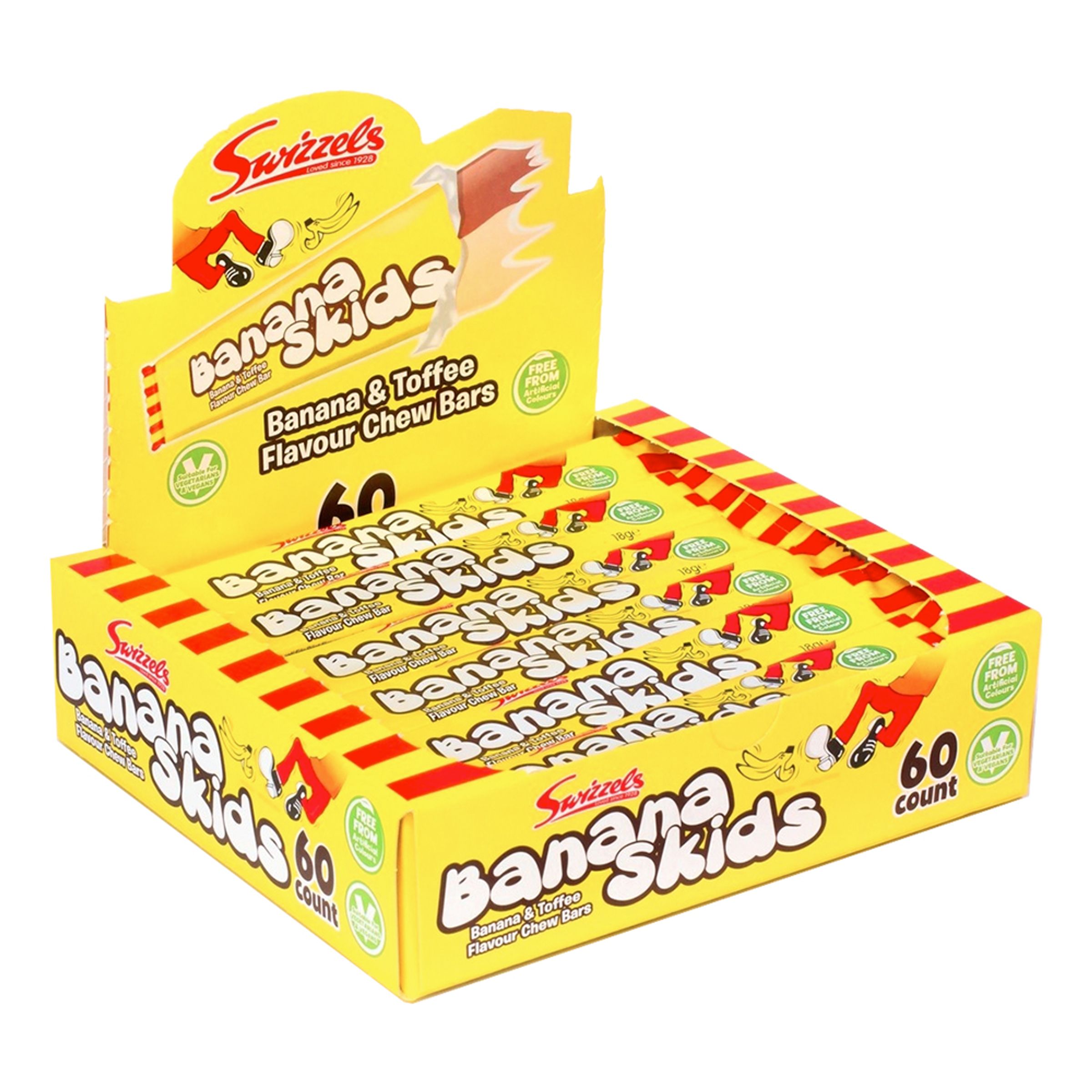Banana Skids Storpak - 60 stk (hel karton)
