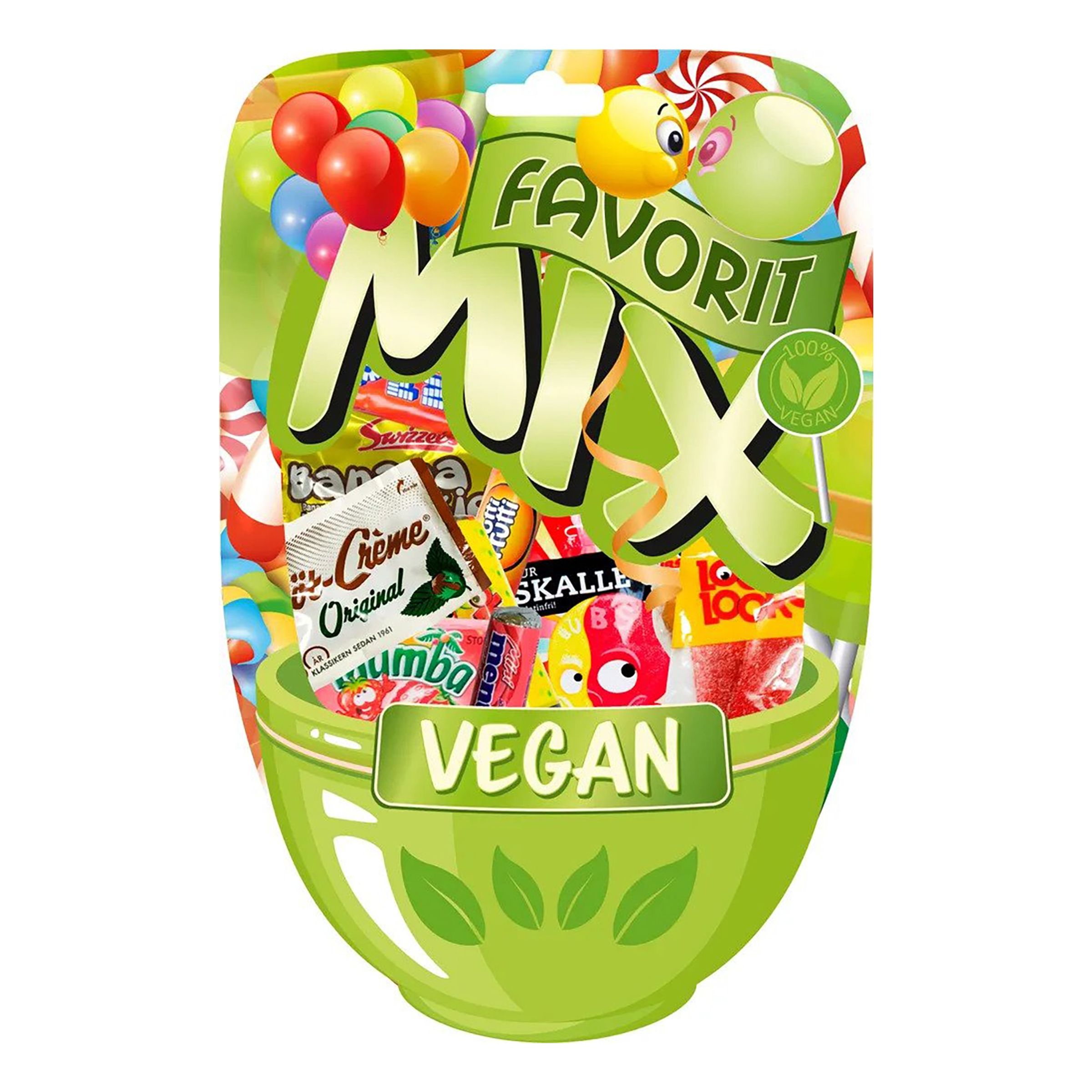 Favoritmix Vegansk Slik - 145 gram