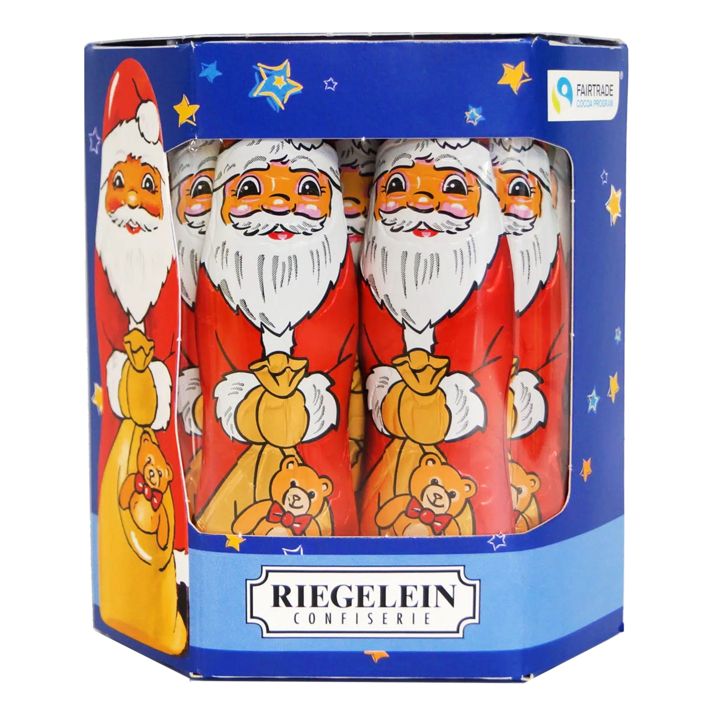 Riegelein Solid Chokoladejulemand - 125 gram