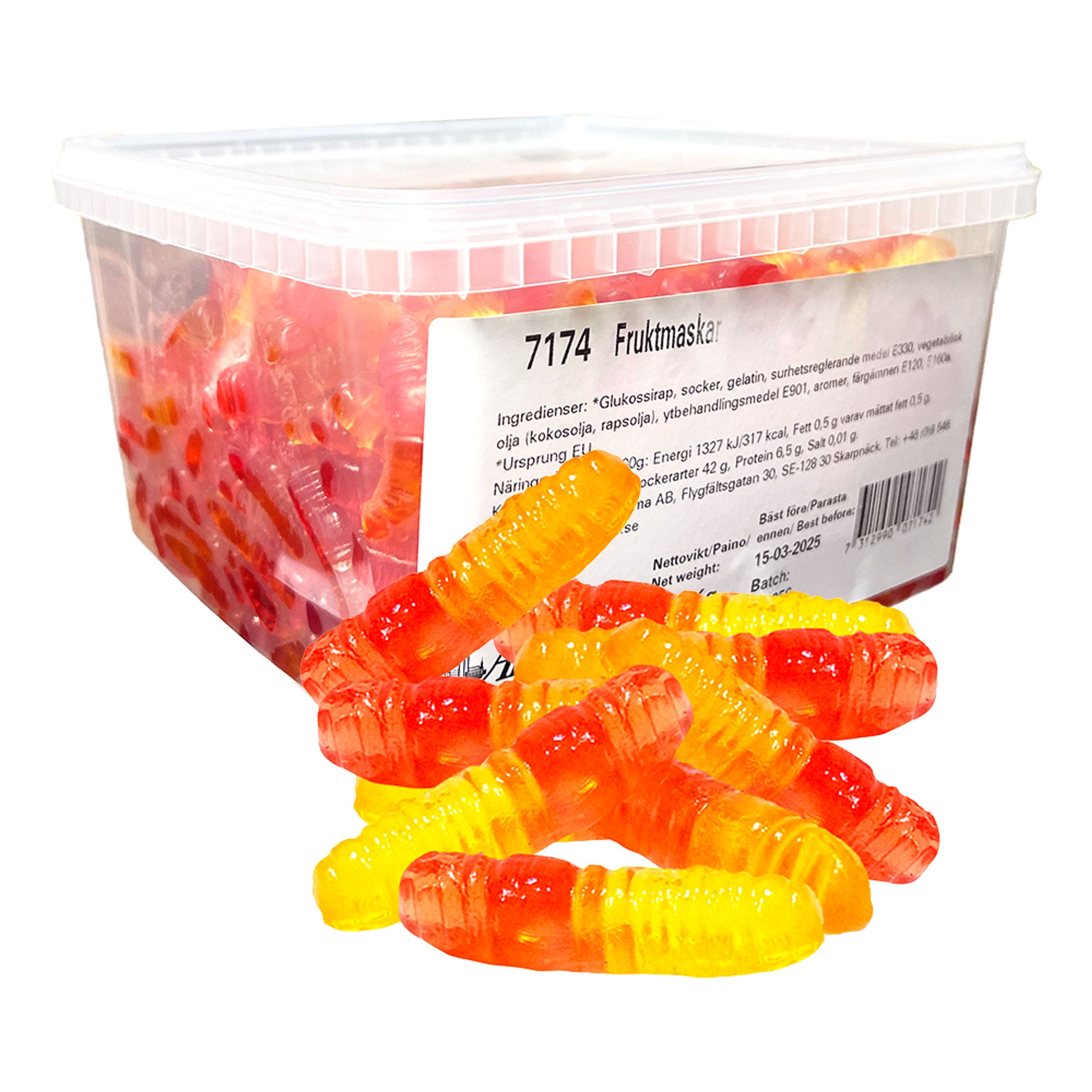 Aroma Frugtorme Økonomipakke - 2,5 kg