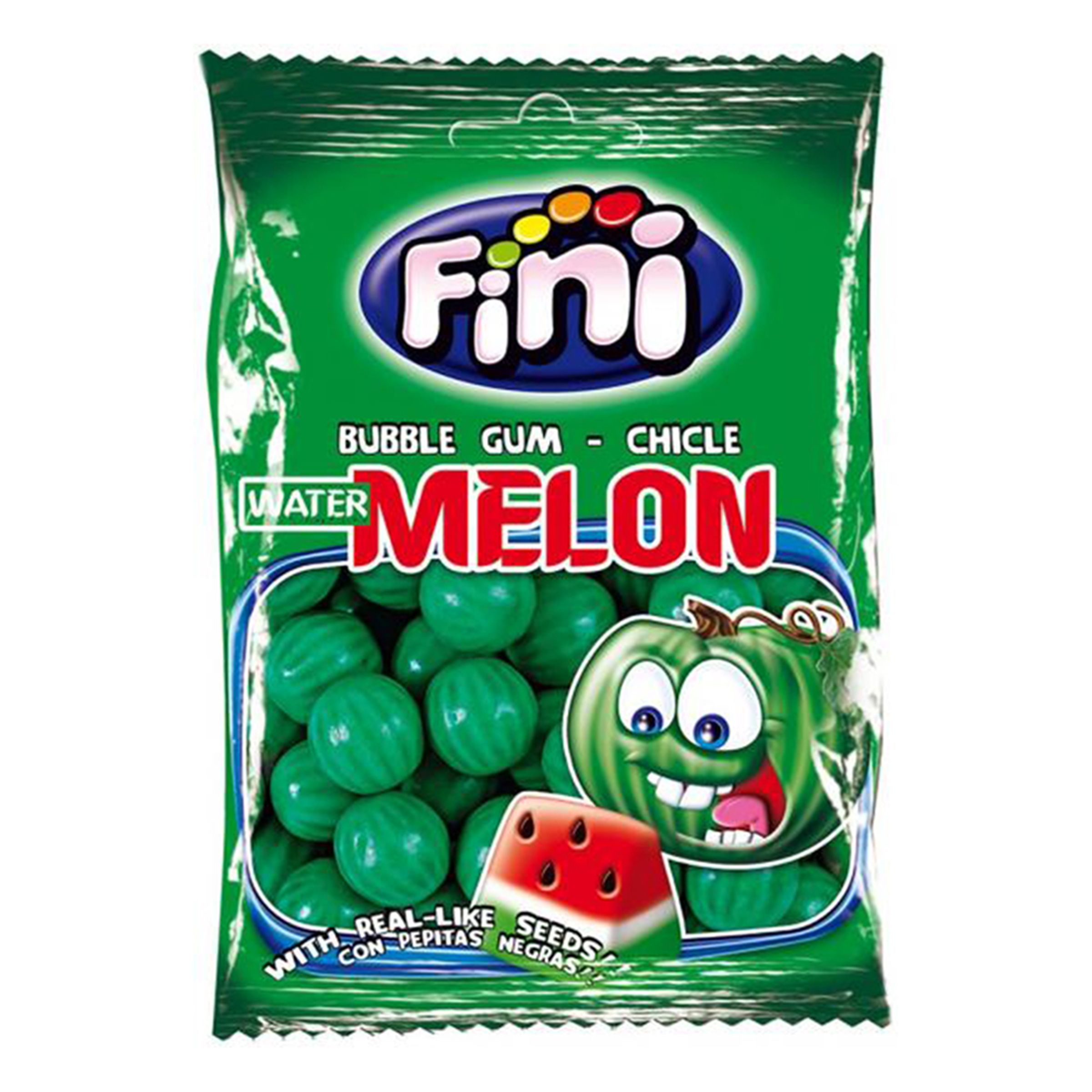 Fini Vandmelon Tyggegummi i Pose - 80 gram