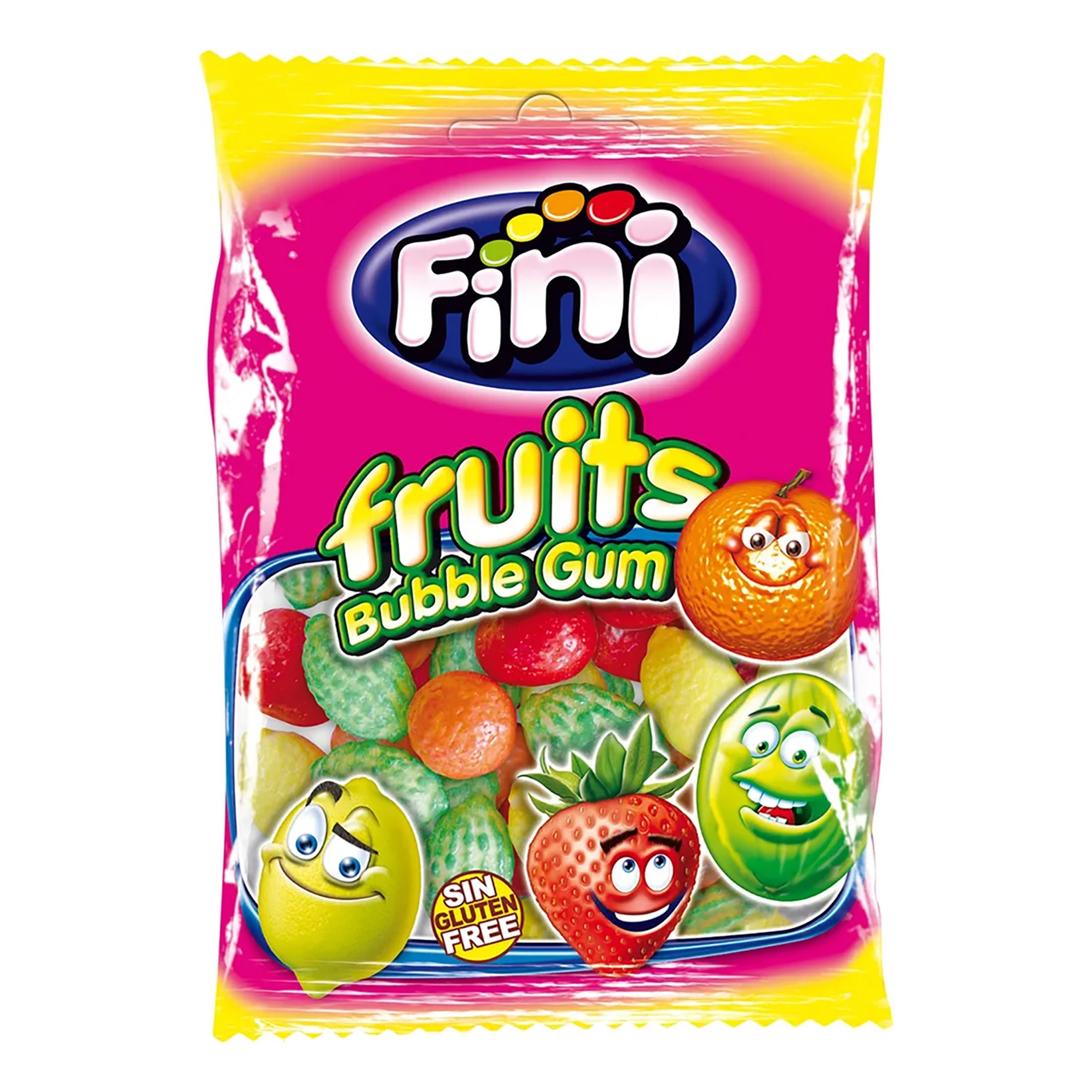 Fini Fruits Tyggegummi i Pose - 80 gram