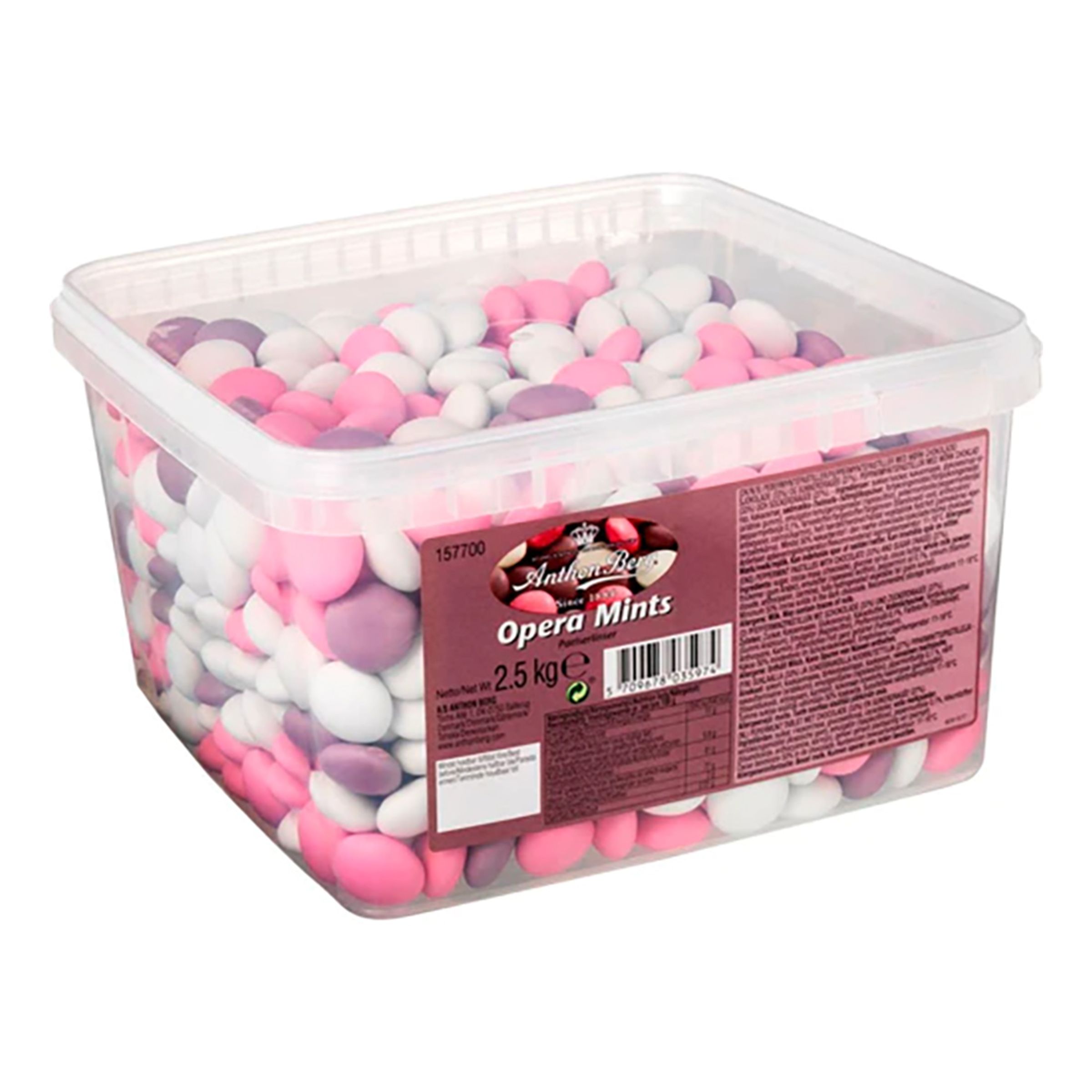 Anthon Berg Opera Mints Økonomipakke - 2,5 kg