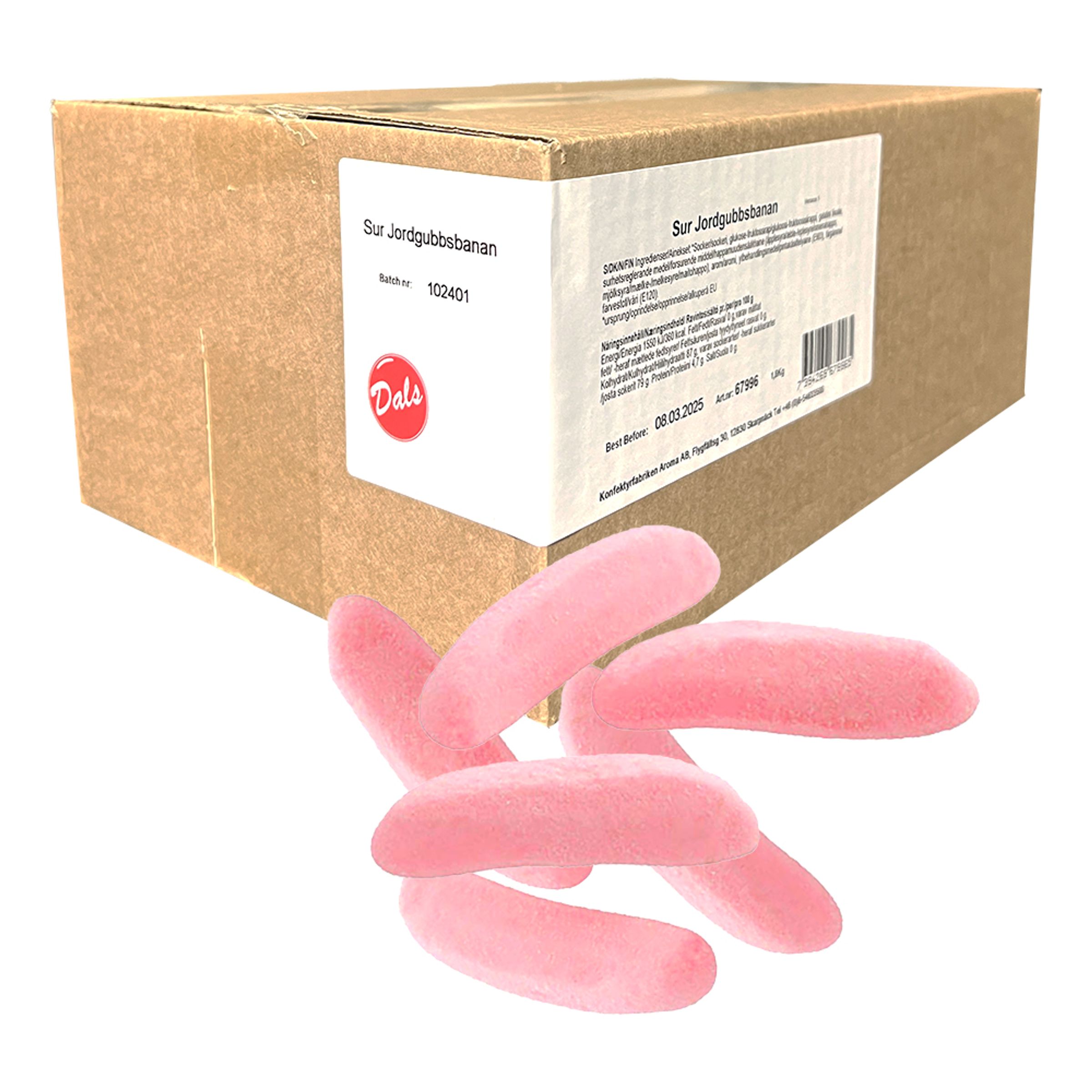 Sure Jordbærbananer Økonomipakke - 1,8 kg