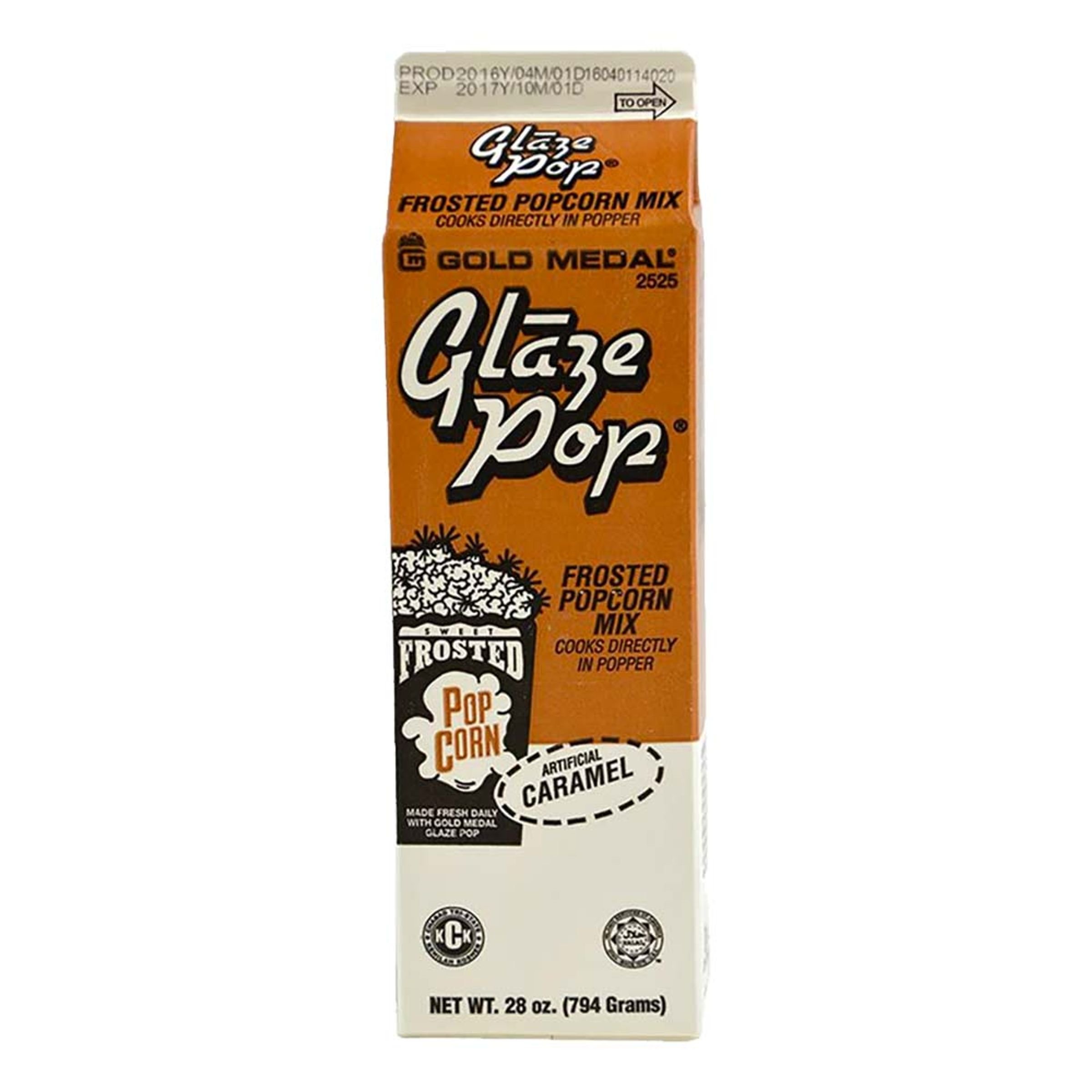 Glaze Pop Popcornglaze - Karamel