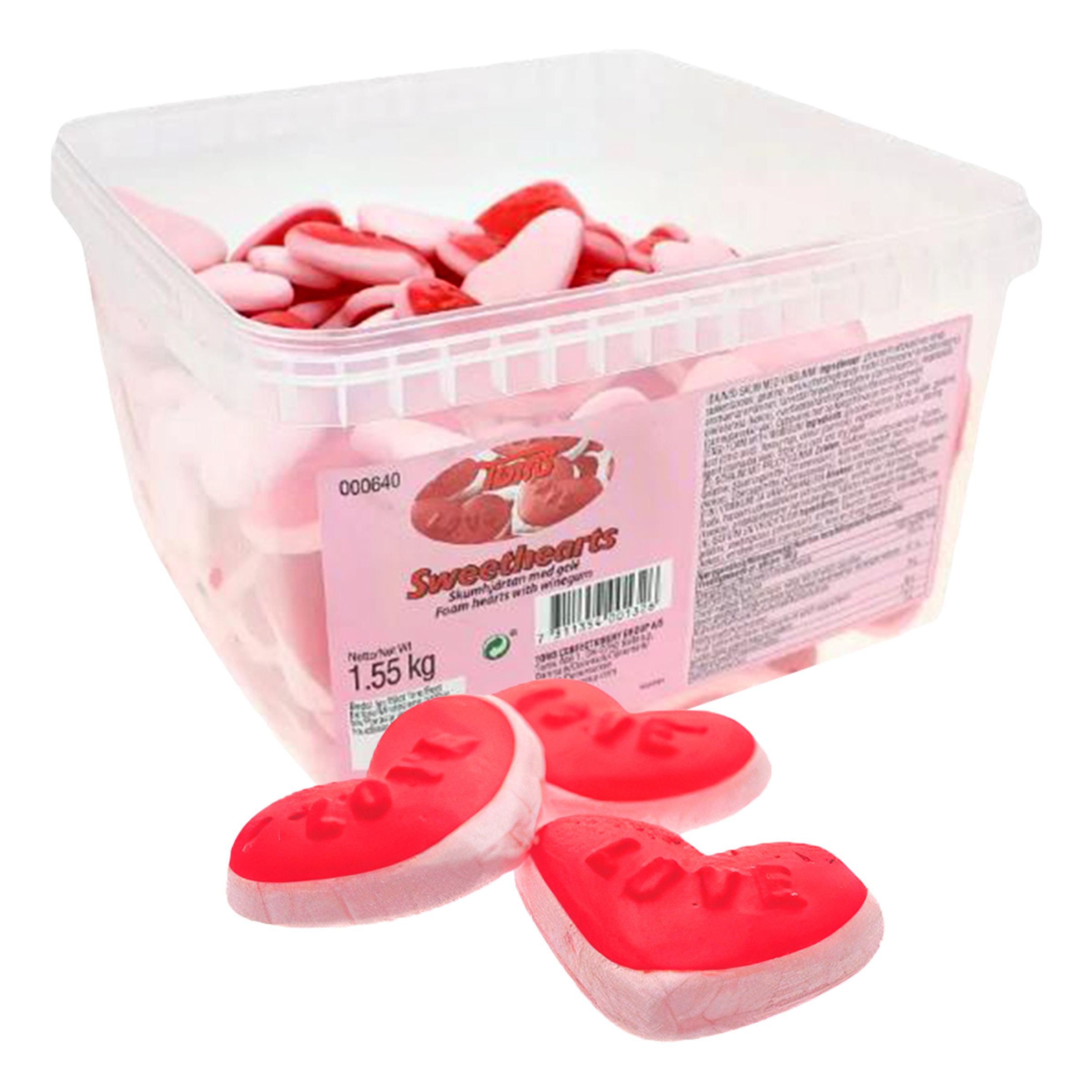 Sweethearts Økonomipakke - 1.55 kg