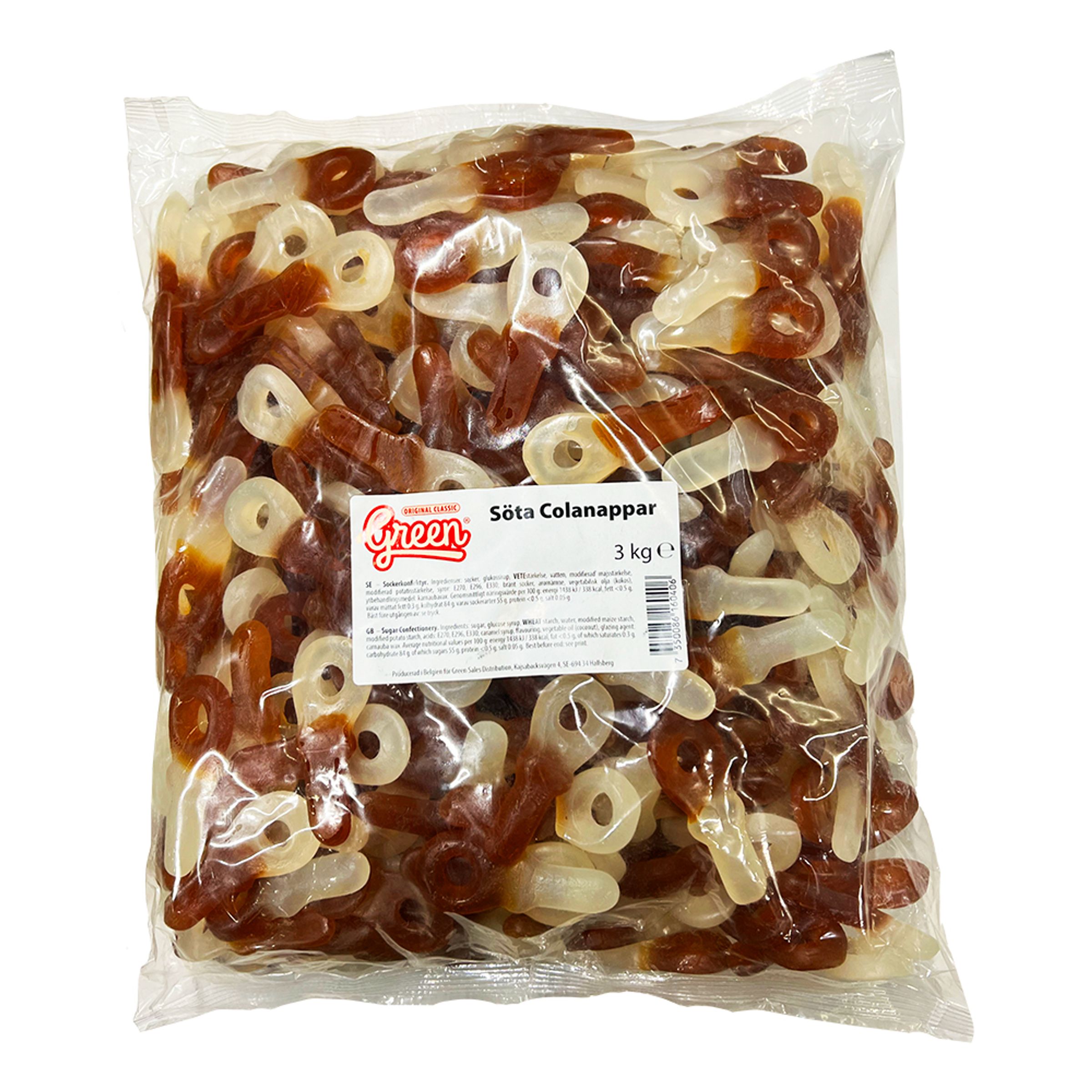 Søde Colasutter Økonomipakke - 3 kg