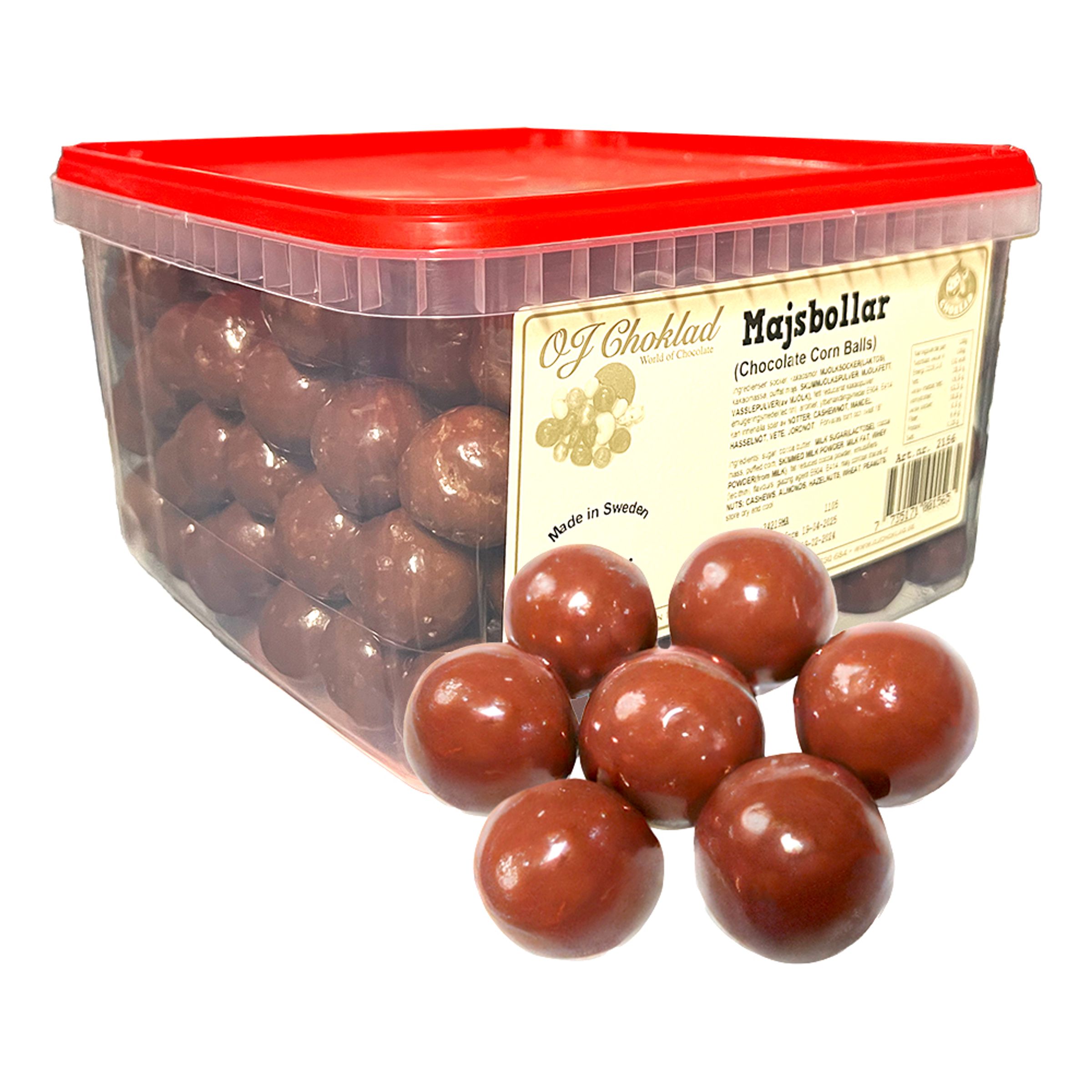 Choco/Majskugler Økonomipakke - 1,3 kg