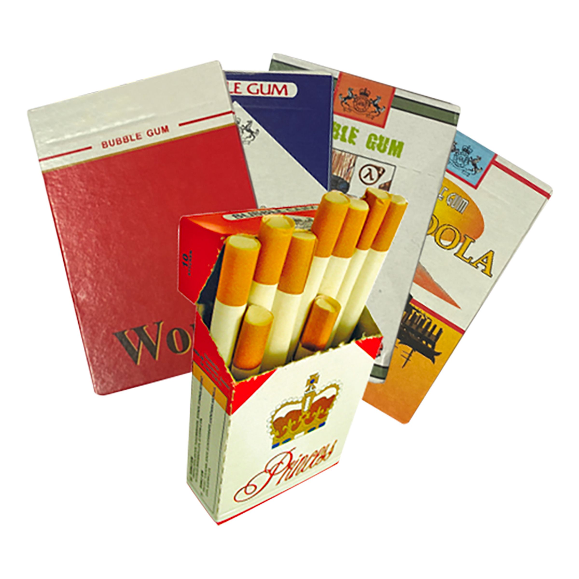 Tyggegummi Cigaretter Storpak - 18-stk
