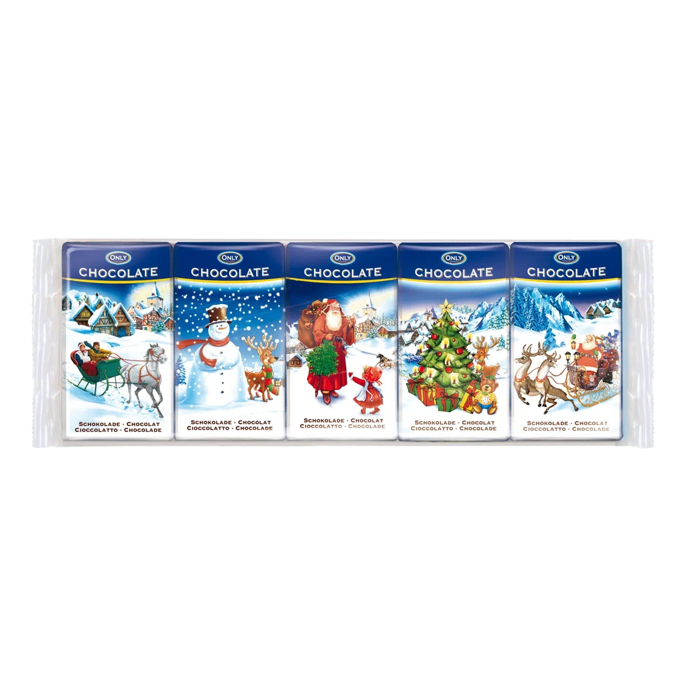 Julemix Mælkechokolade - 75 gram