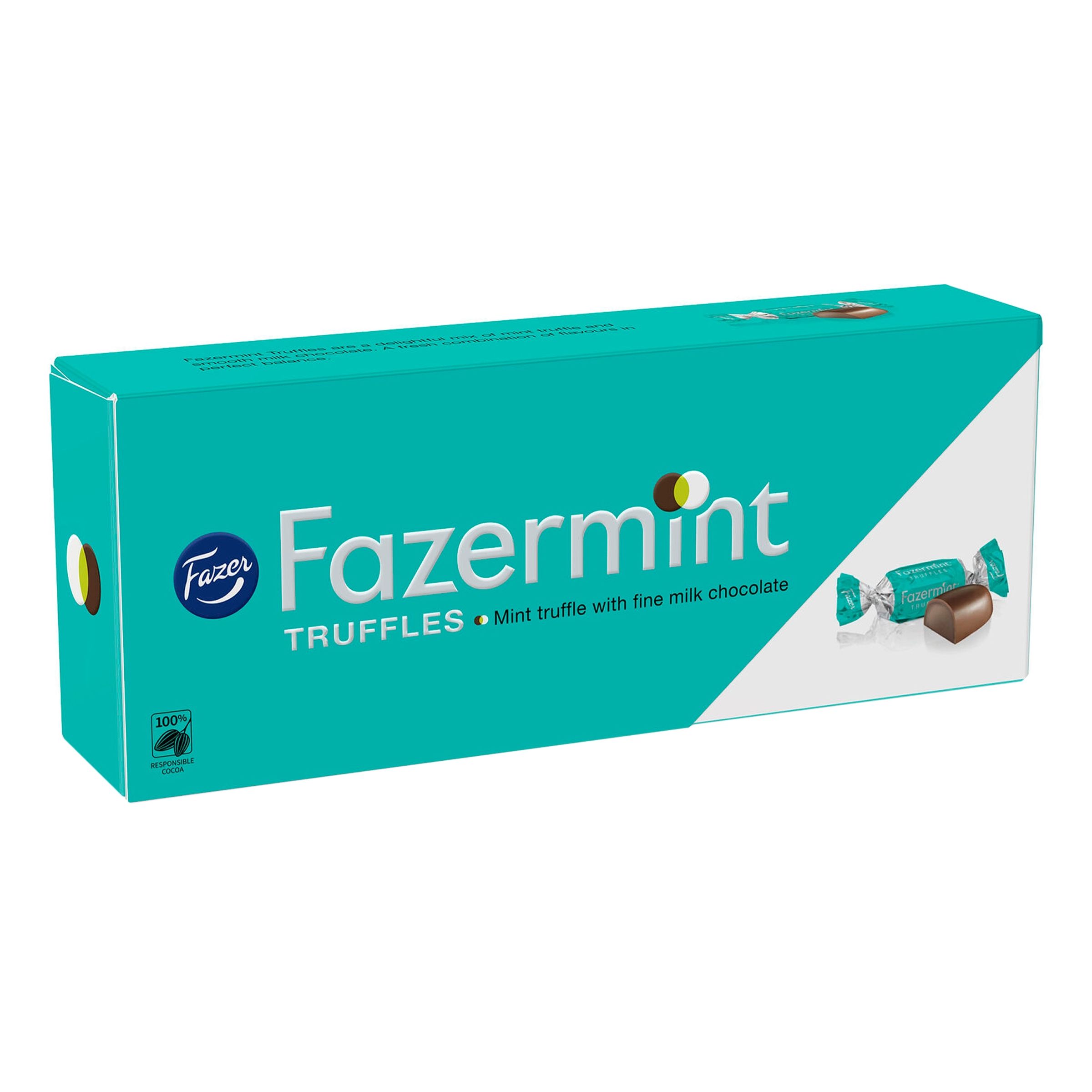 Fazermint Trøffel Chokoladeæske - 228 gram