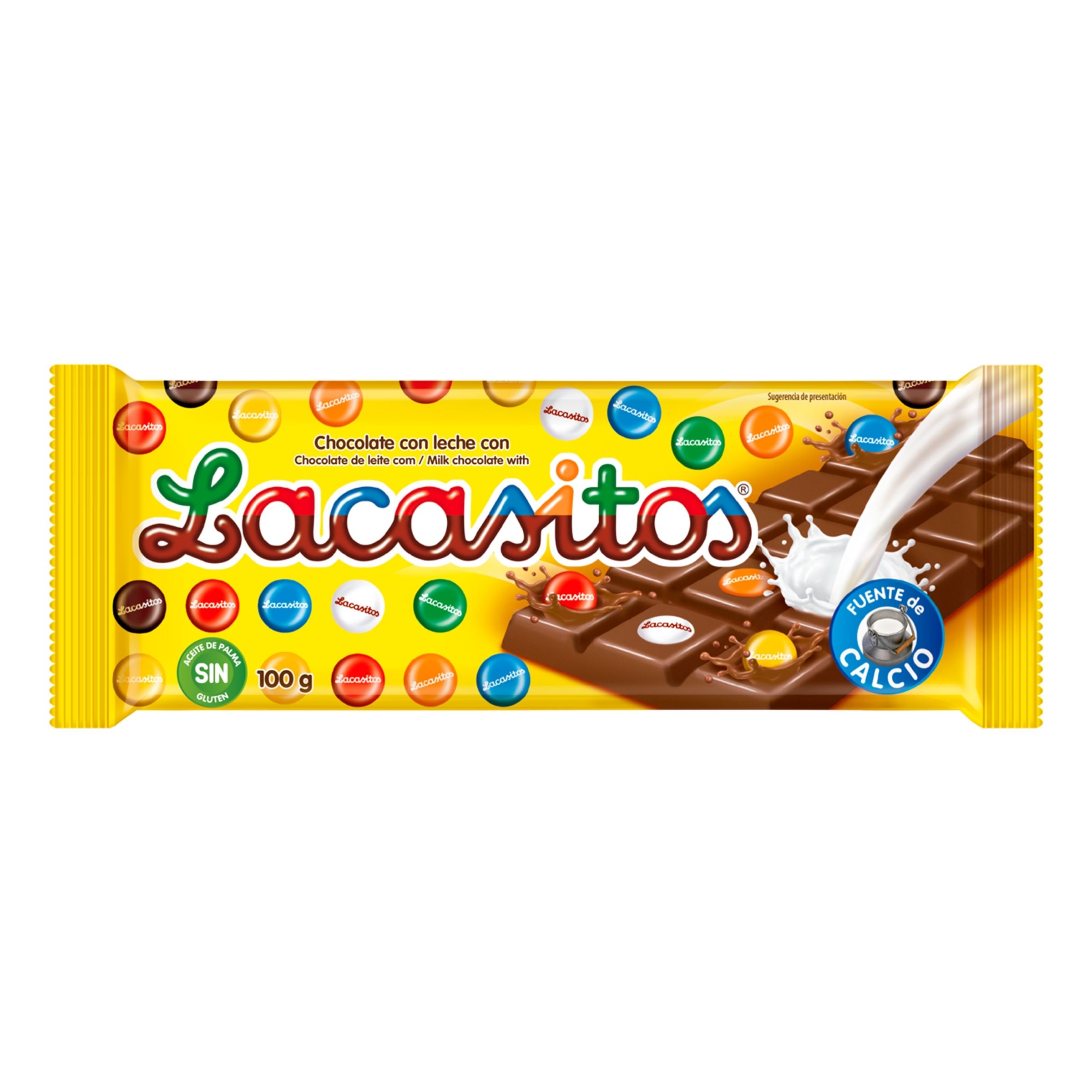 Mælkechokolade med Linser - 100 gram