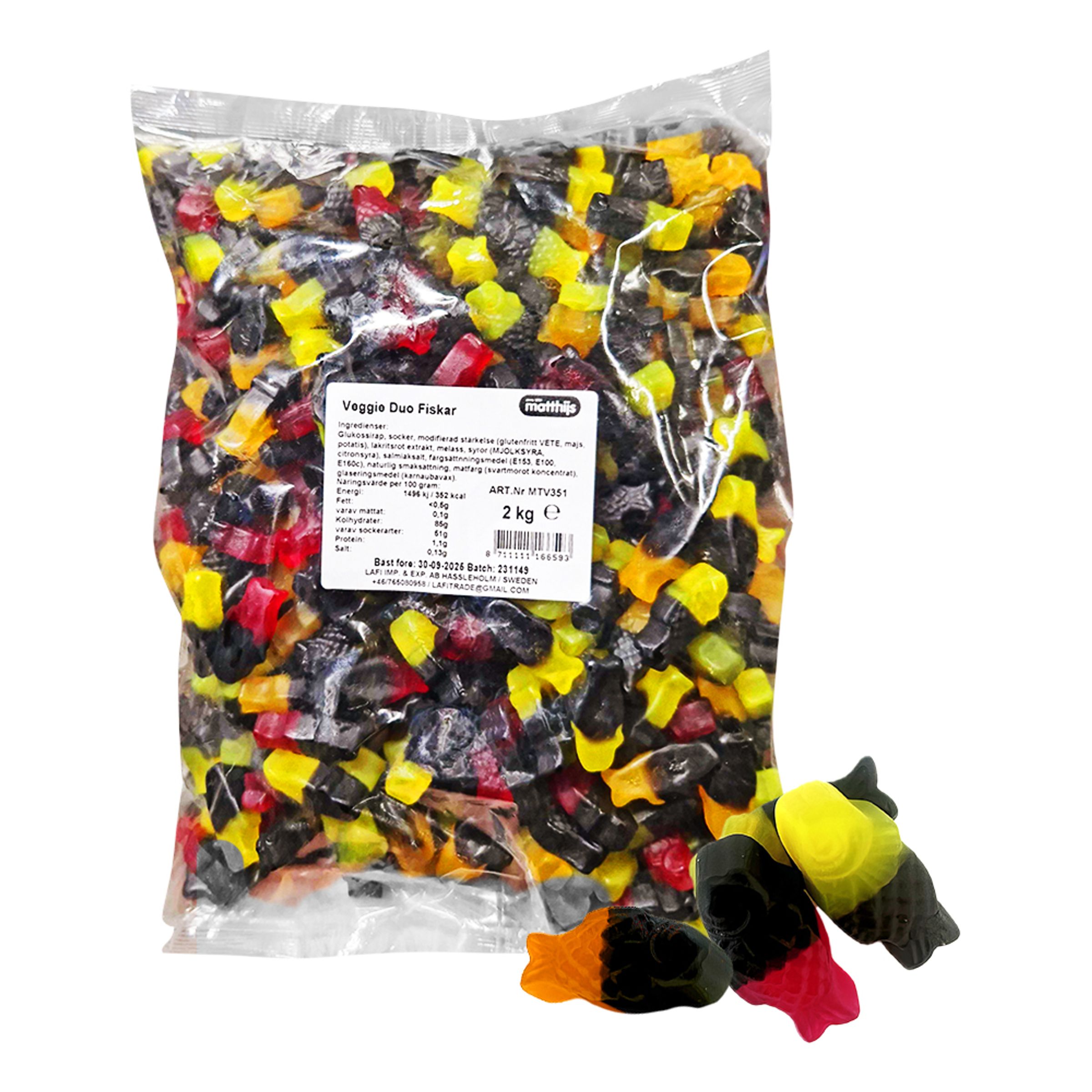 Veggie Duo Fisk Økonomipakke - 2 kg
