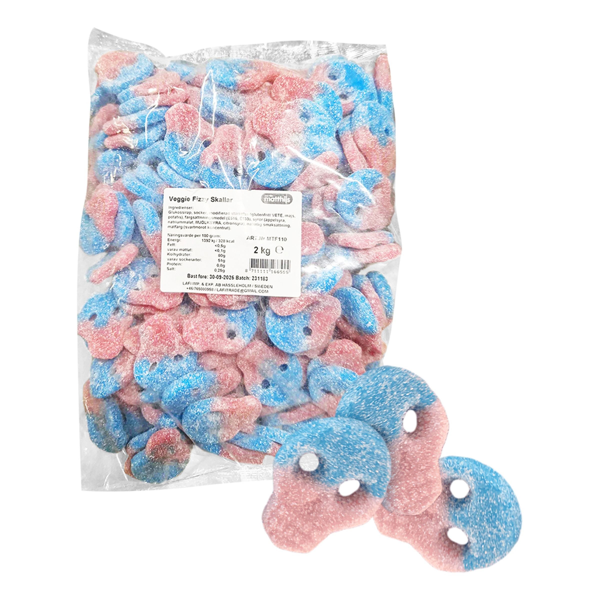 Fizzykranier Økonomipakke - 2 kg