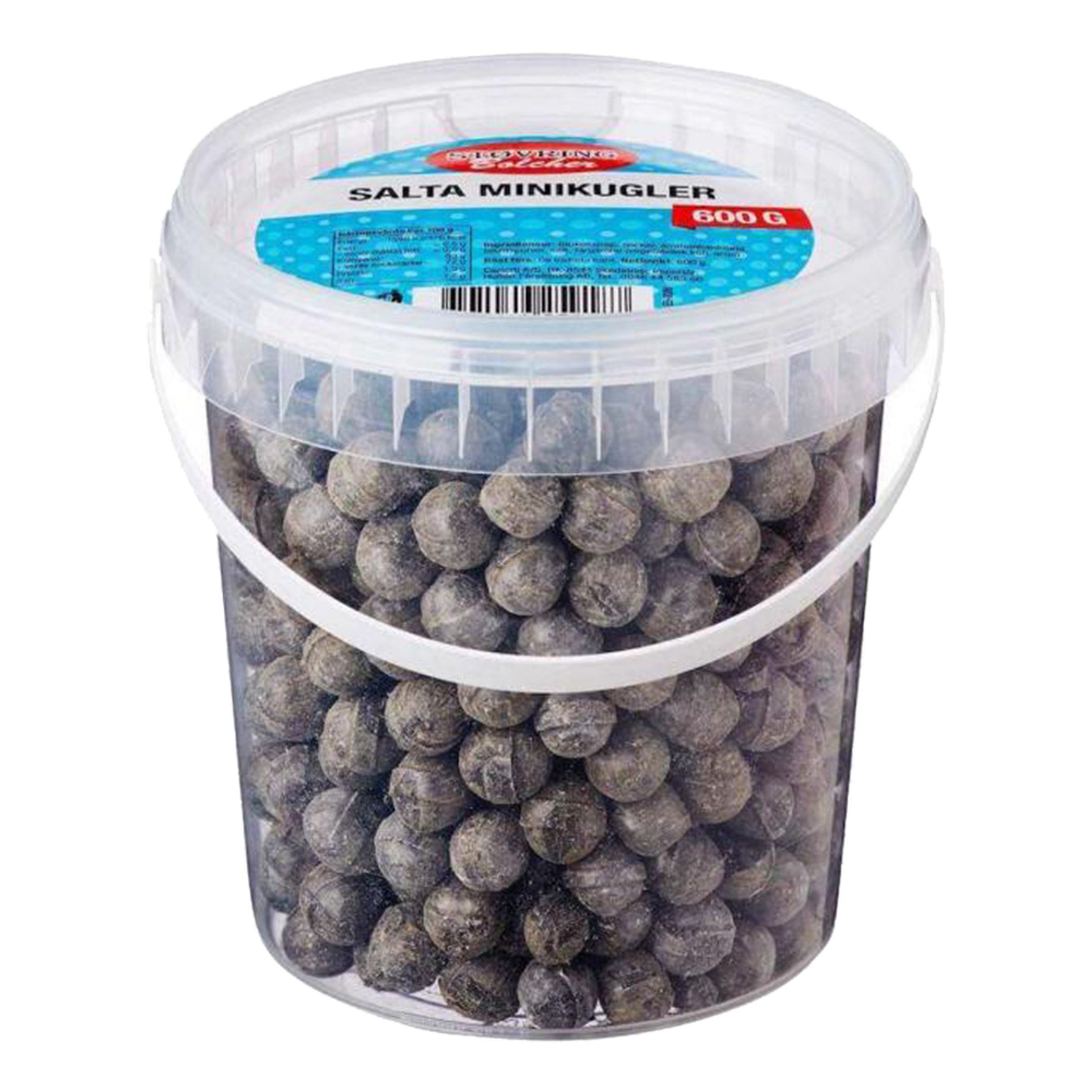 Salte Minikugler - 600 gram