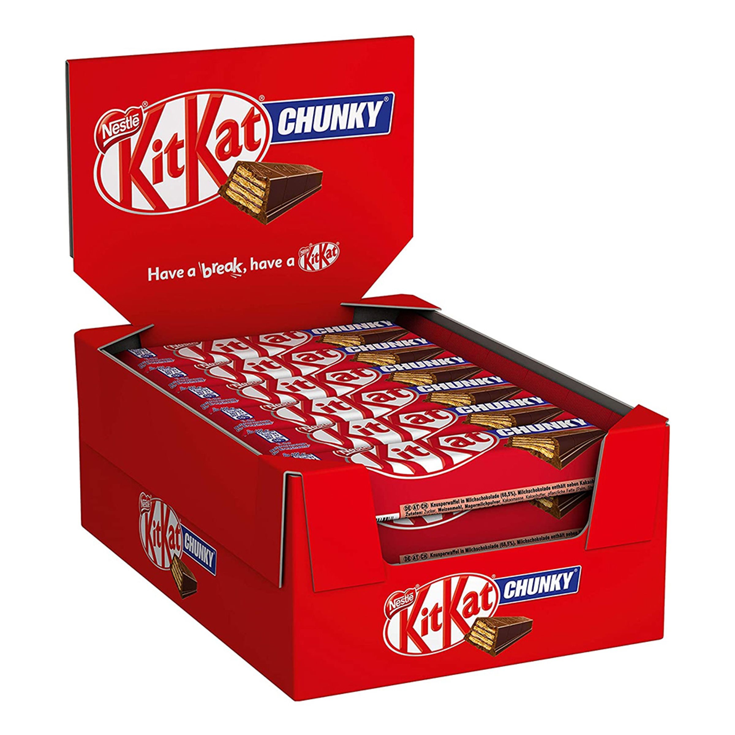 Kit Kat Chunky Storpak - 24-stk