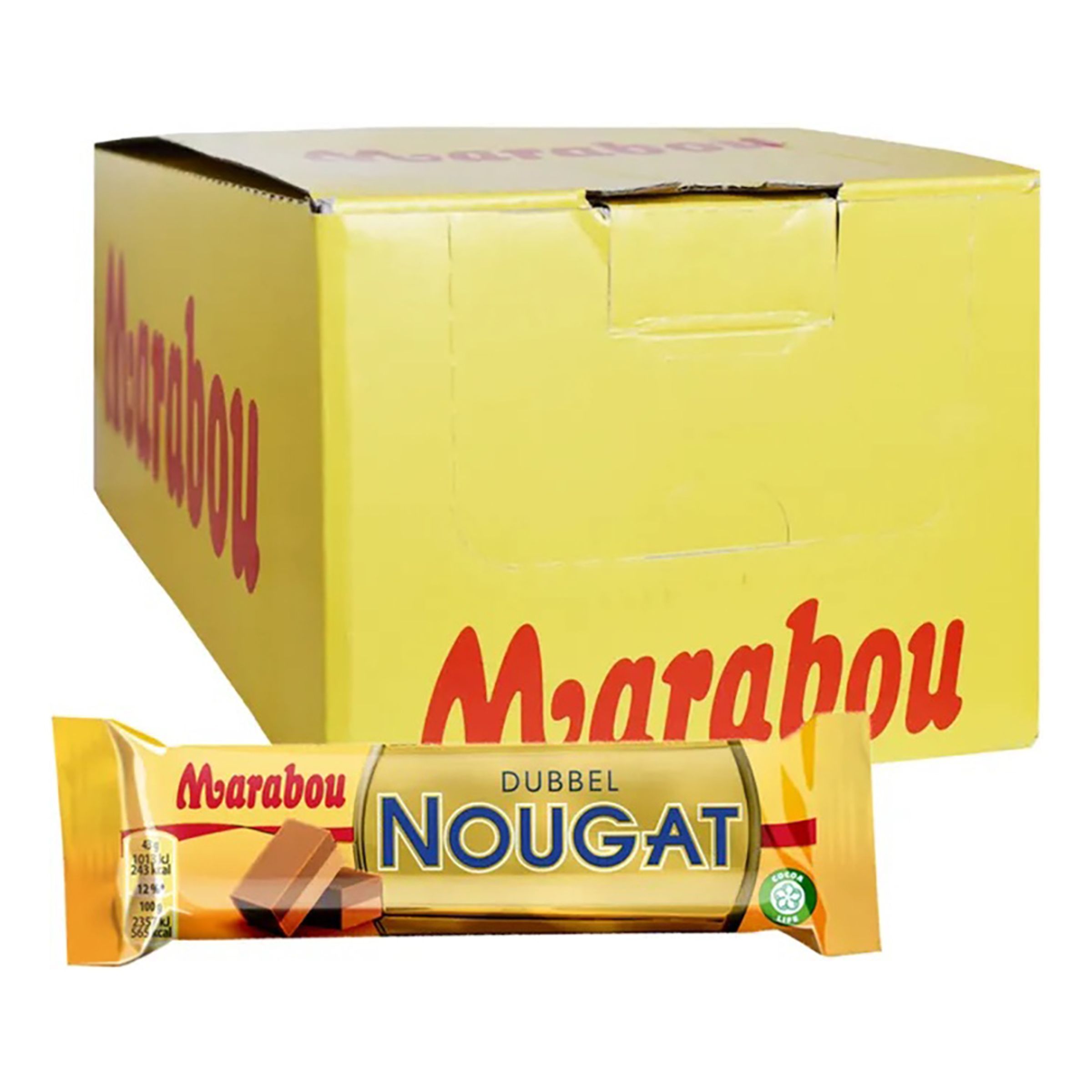 Marabou Dobbelt Nougat Storpak - 42-pack