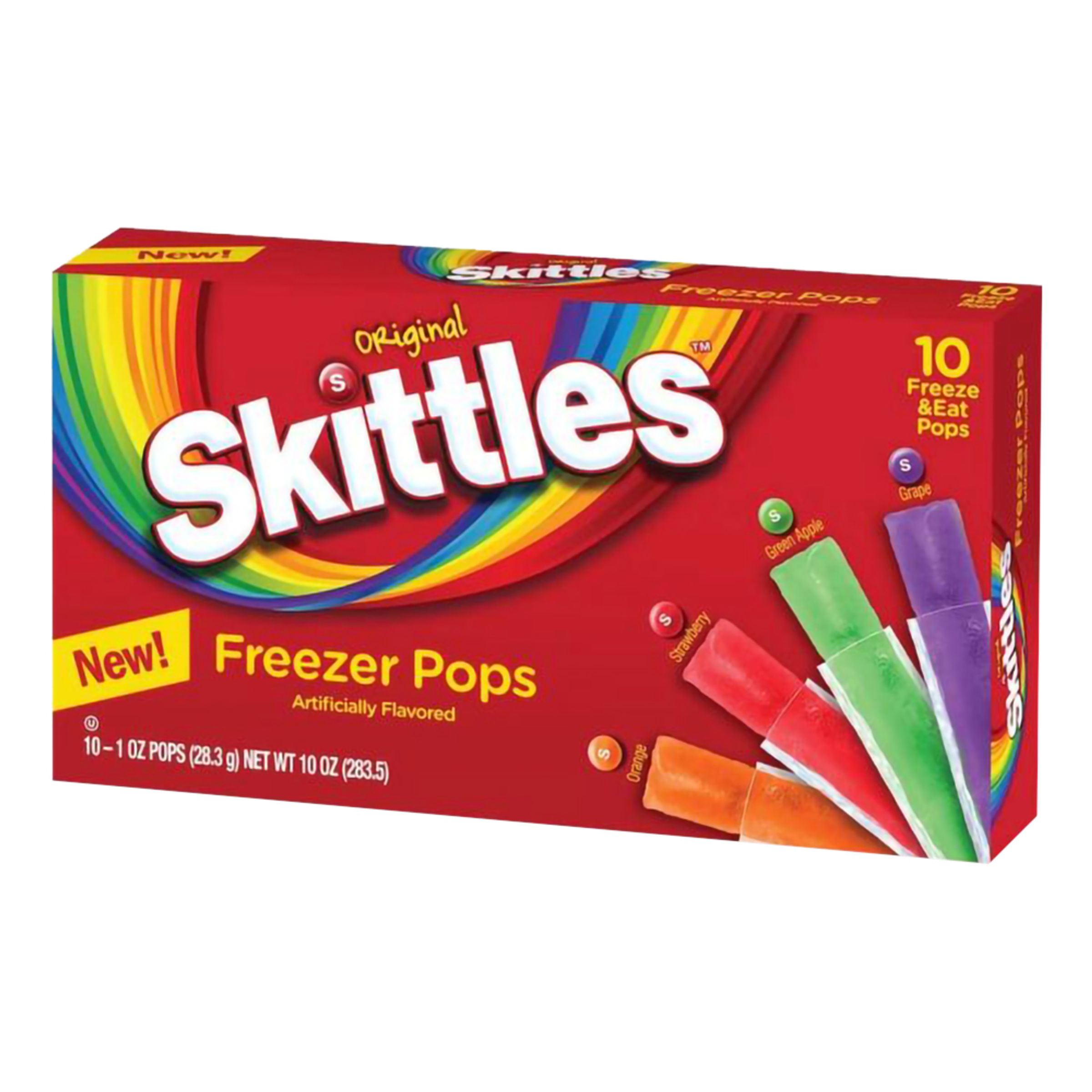 Skittles Freezer Pops Is - 10-pak