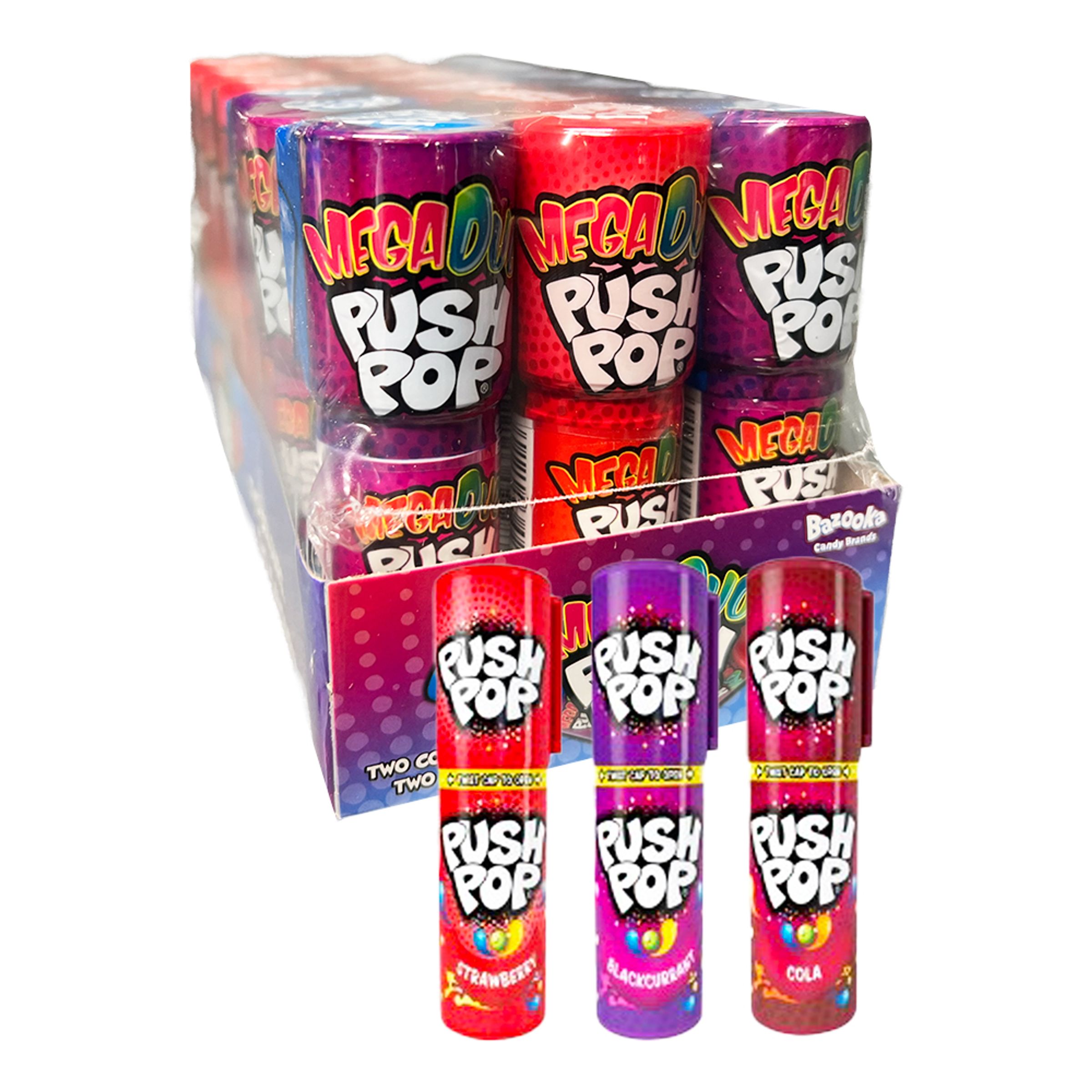 Mega Push Pop Duo Økonomipakke  - 18-pak