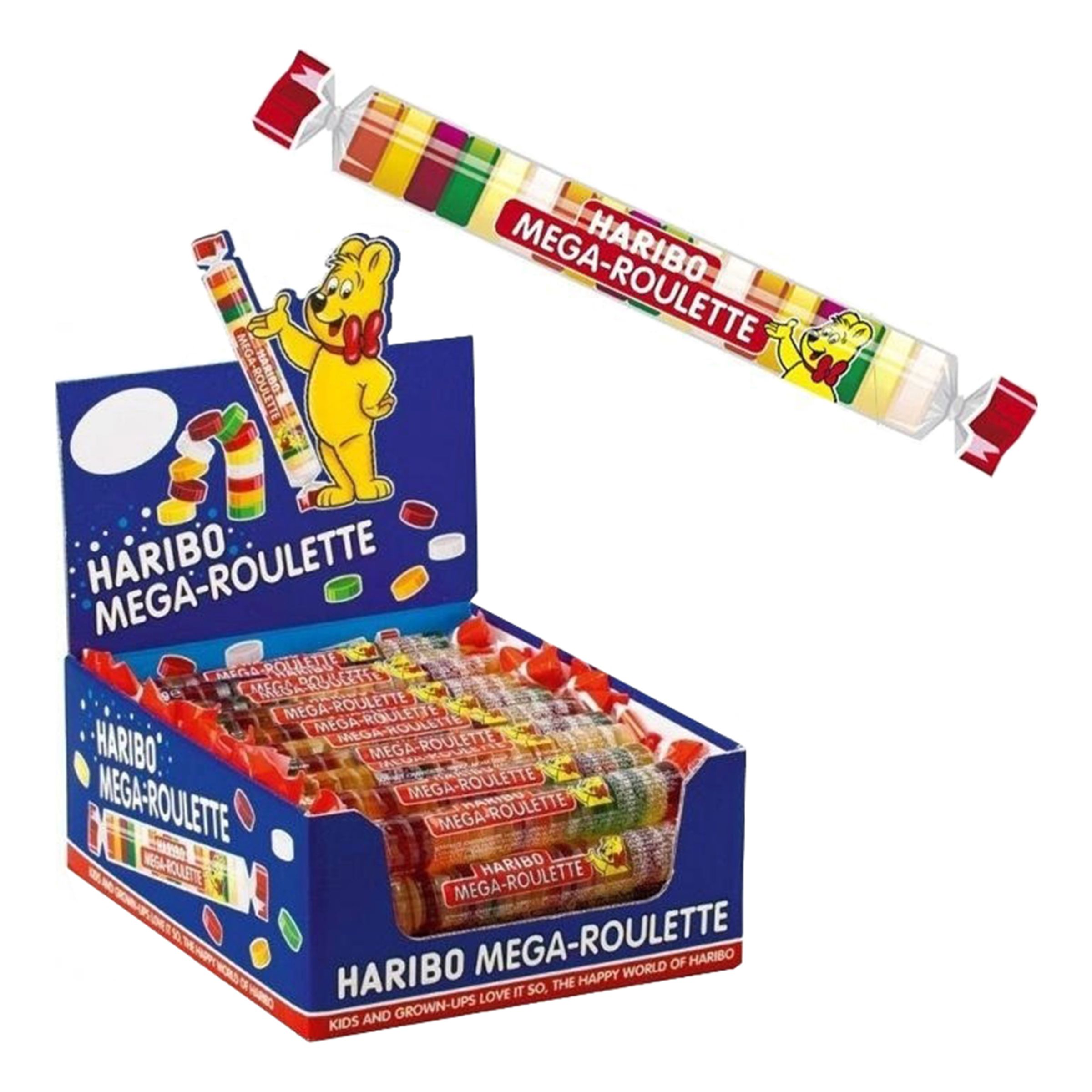 Mega Roulette Fruit Økonomipakke - 40-pak