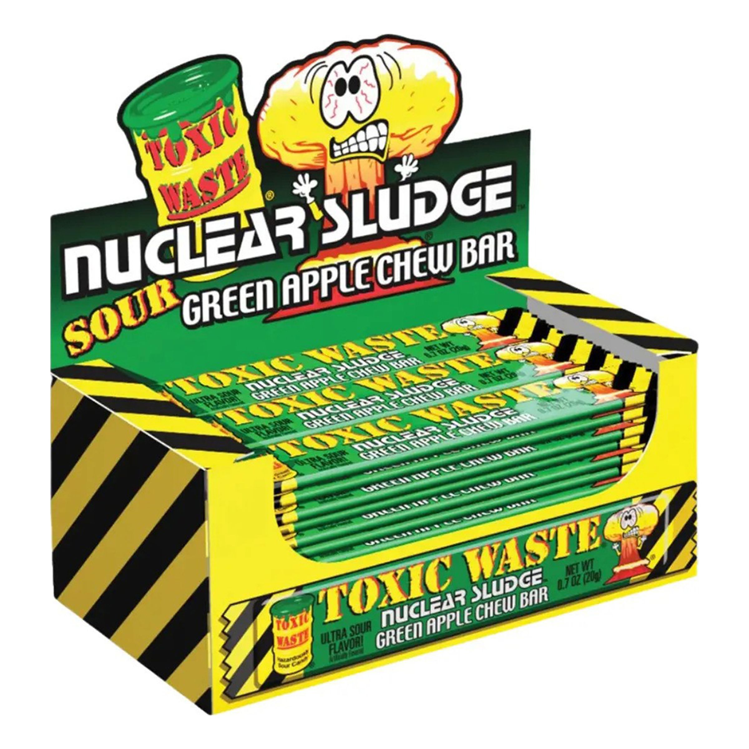 Toxic Waste Sour Apple Økonomipakke - 50-pak