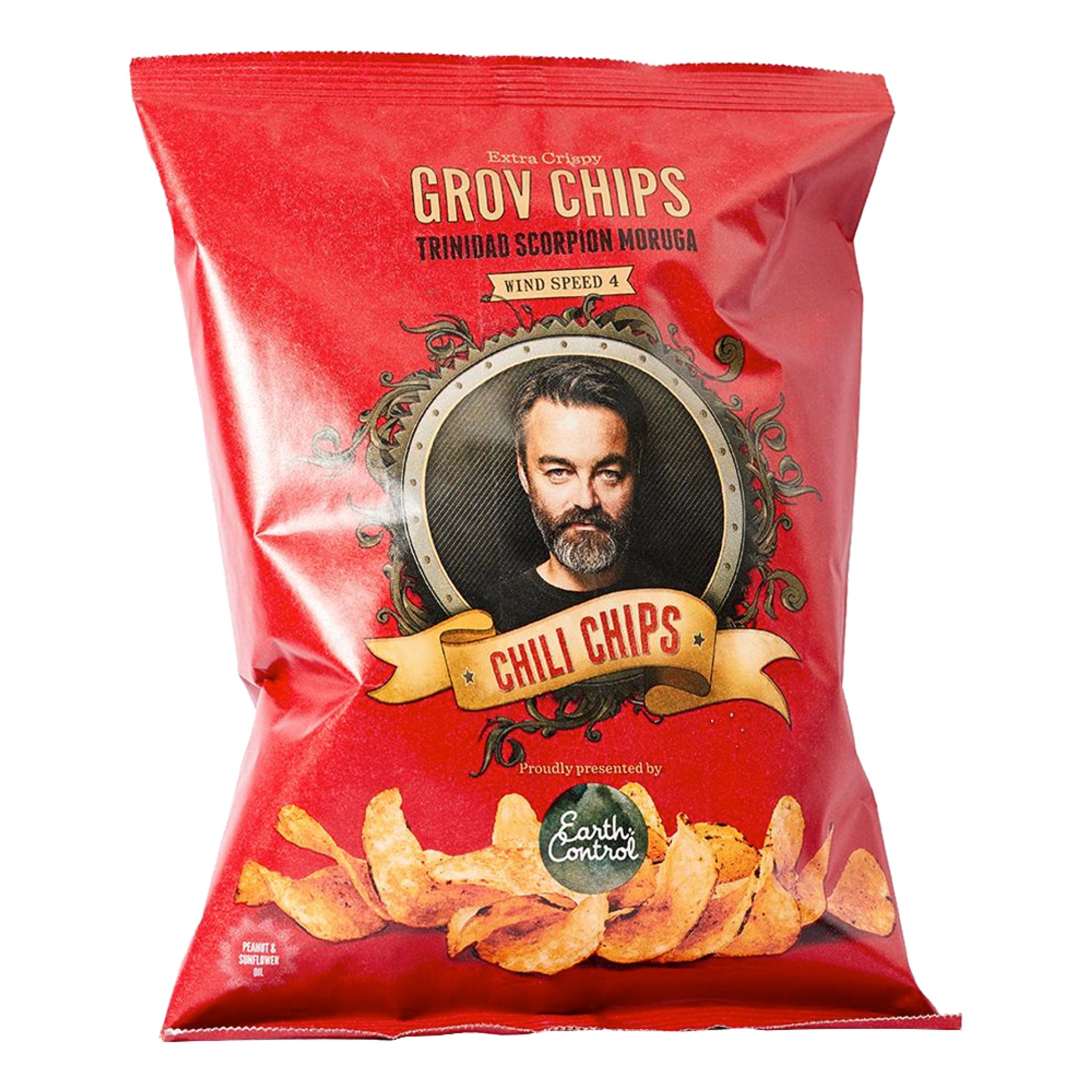Chili Klaus Chips - Vindstyrke 4