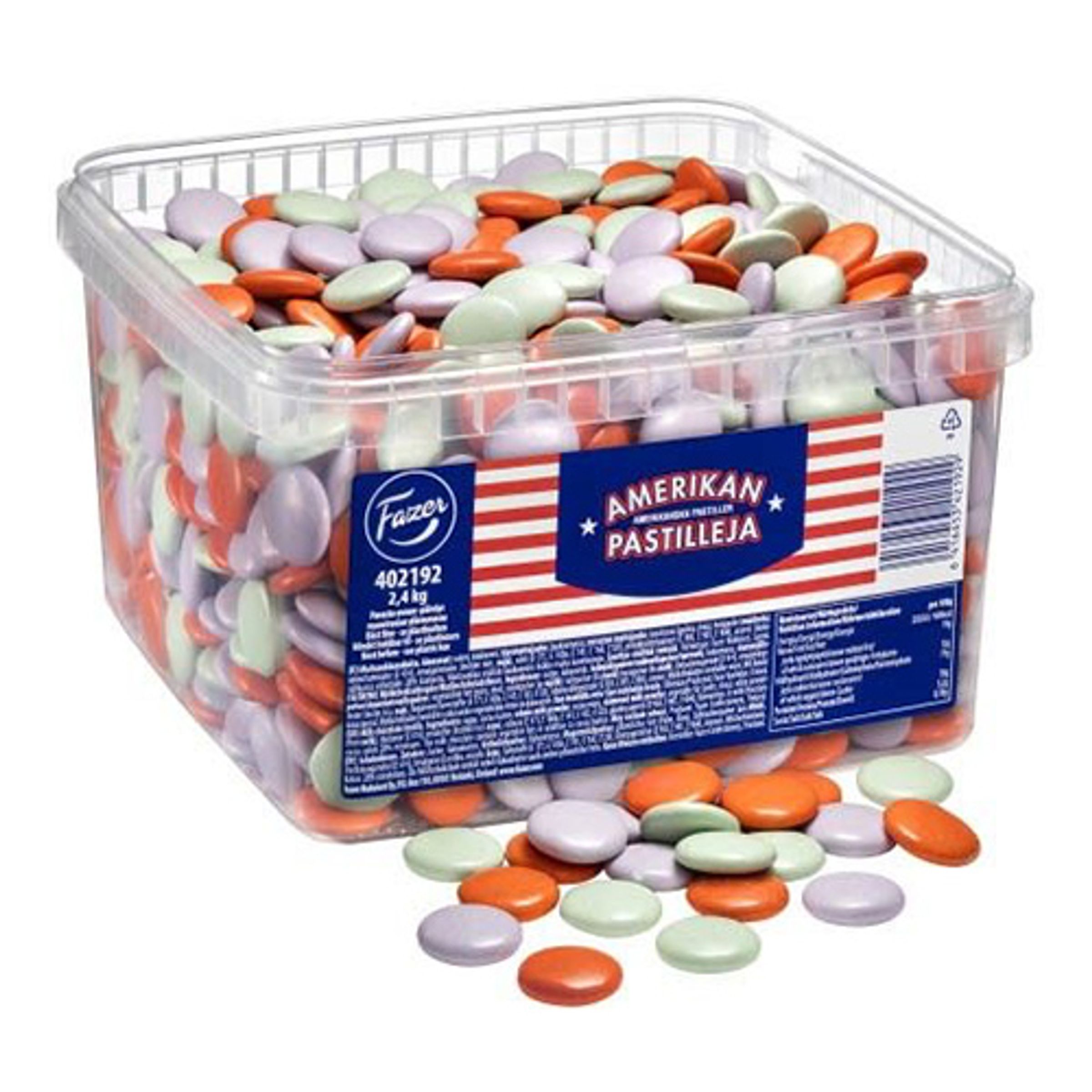 Amerikanske Pastiller - 2,4 kg