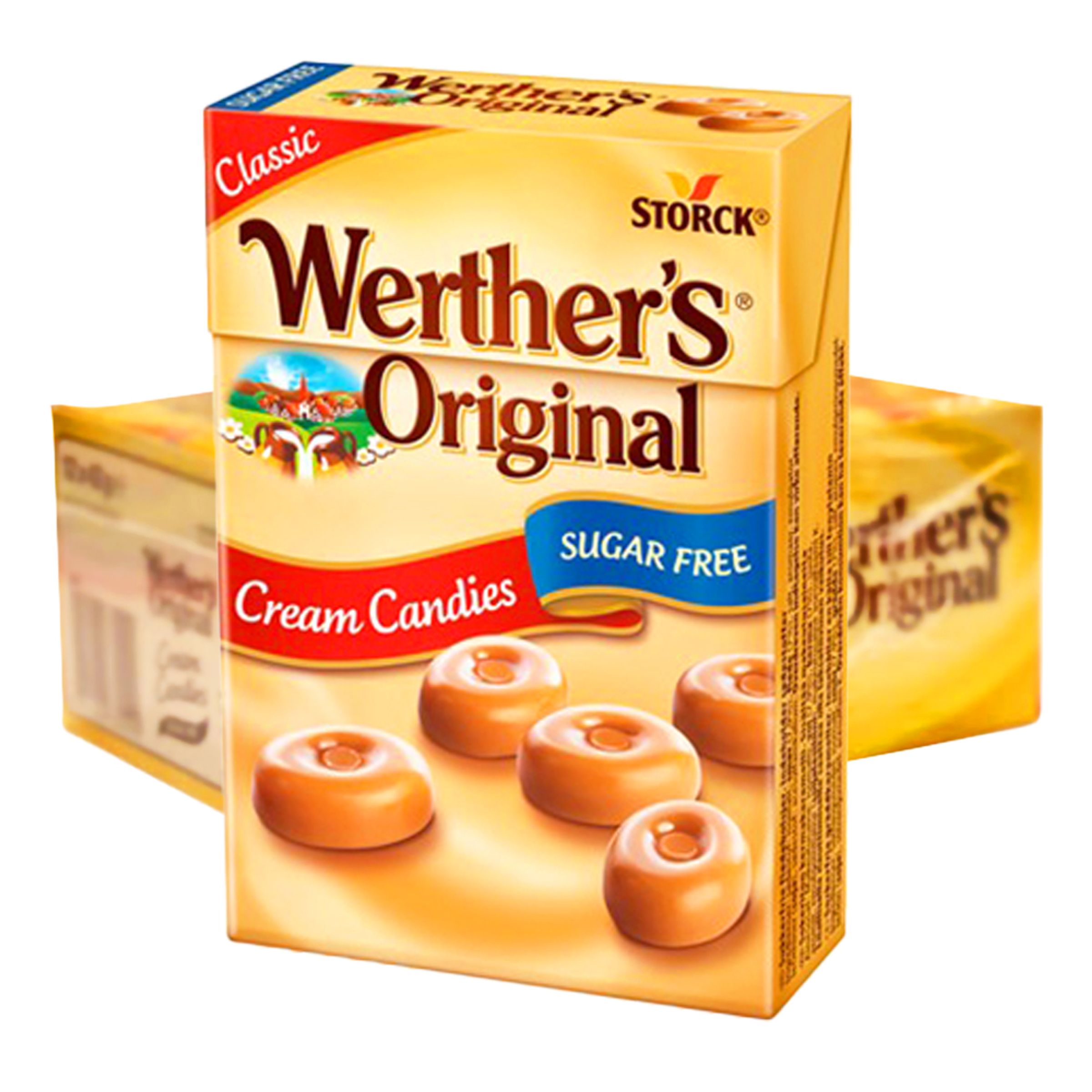 Werthers Original Sukkerfri Storpak - 12-pak