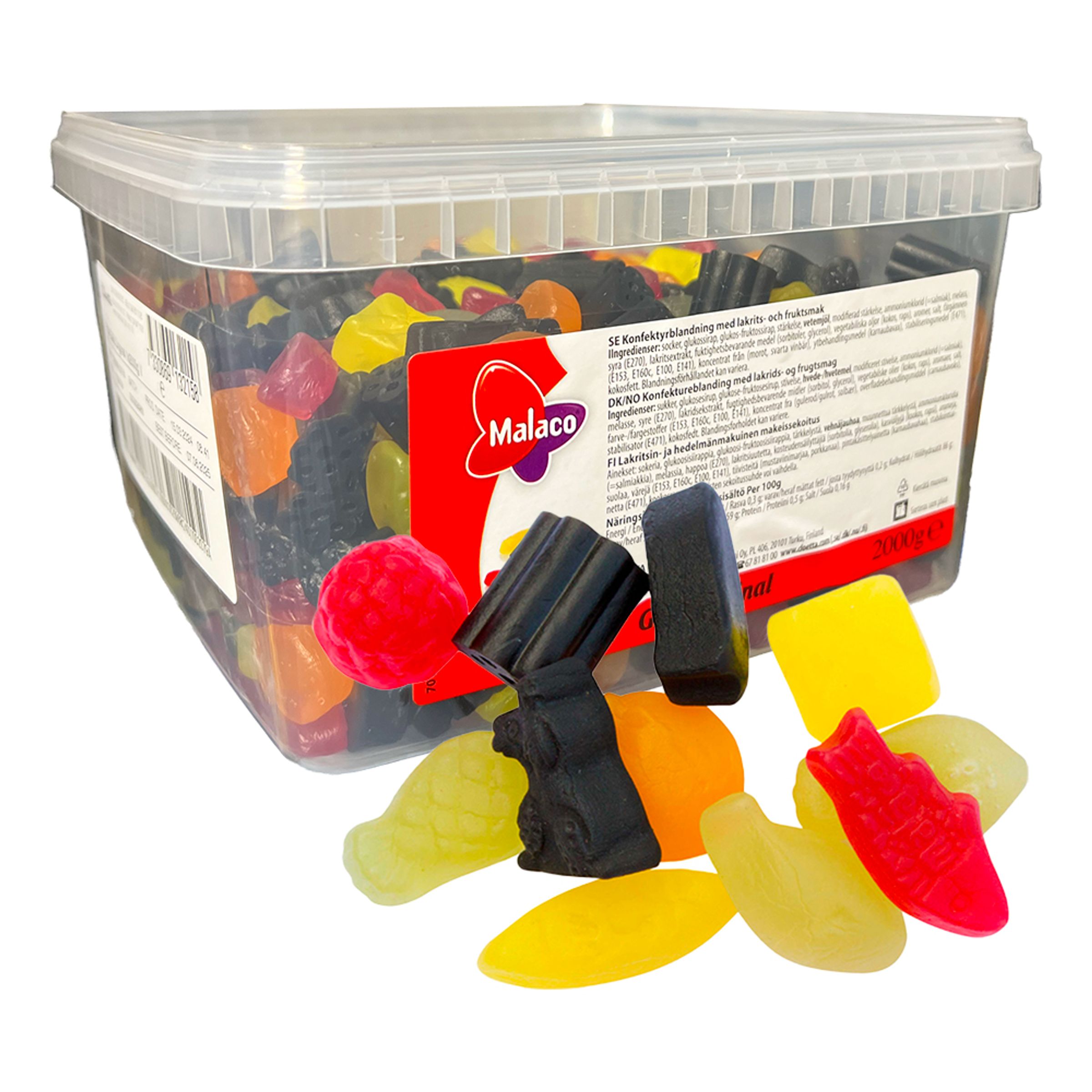 Gott & Blandat Original Løsvægt Bøtte - 2 kg