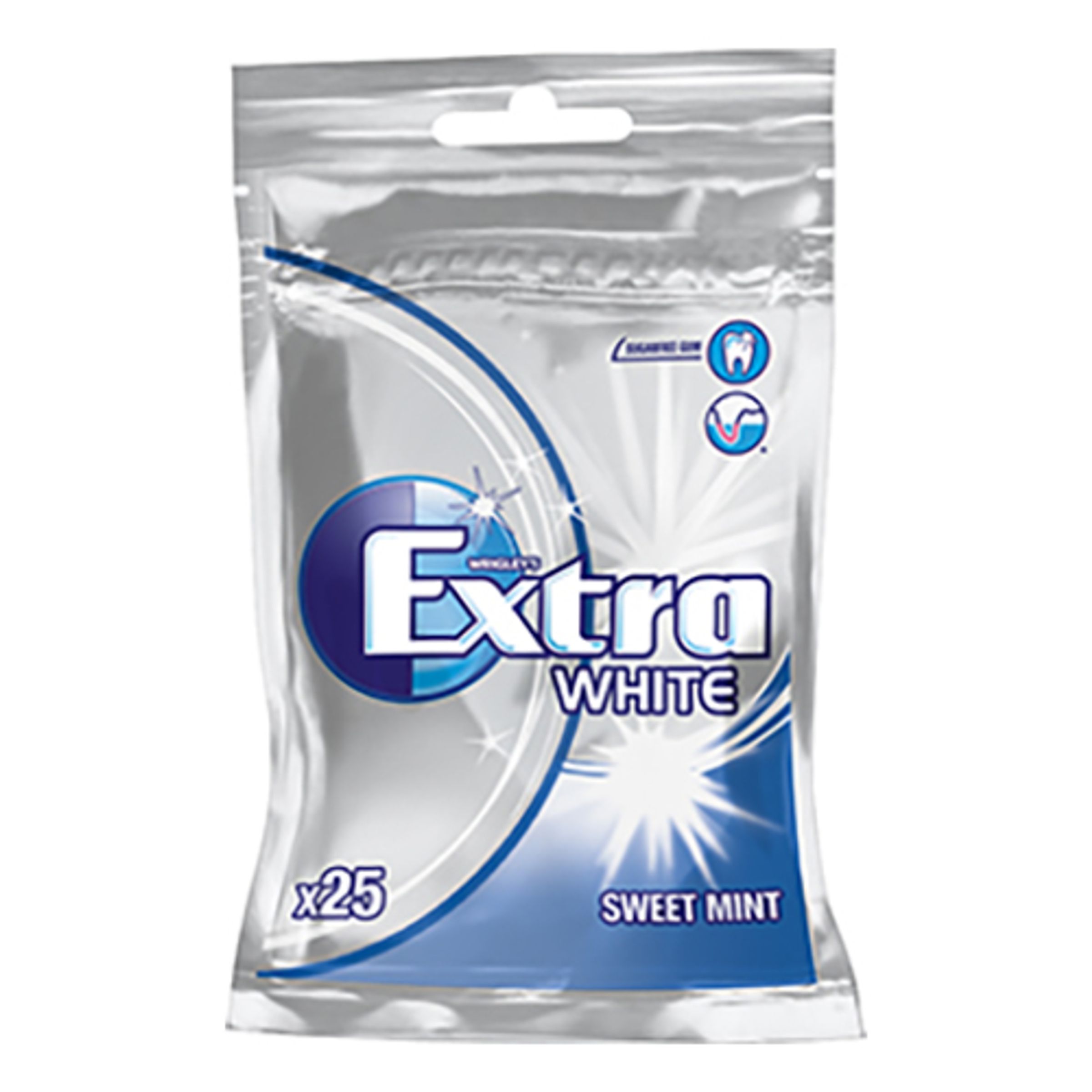Extra White Sweet Mint Tyggegummi - 29 g
