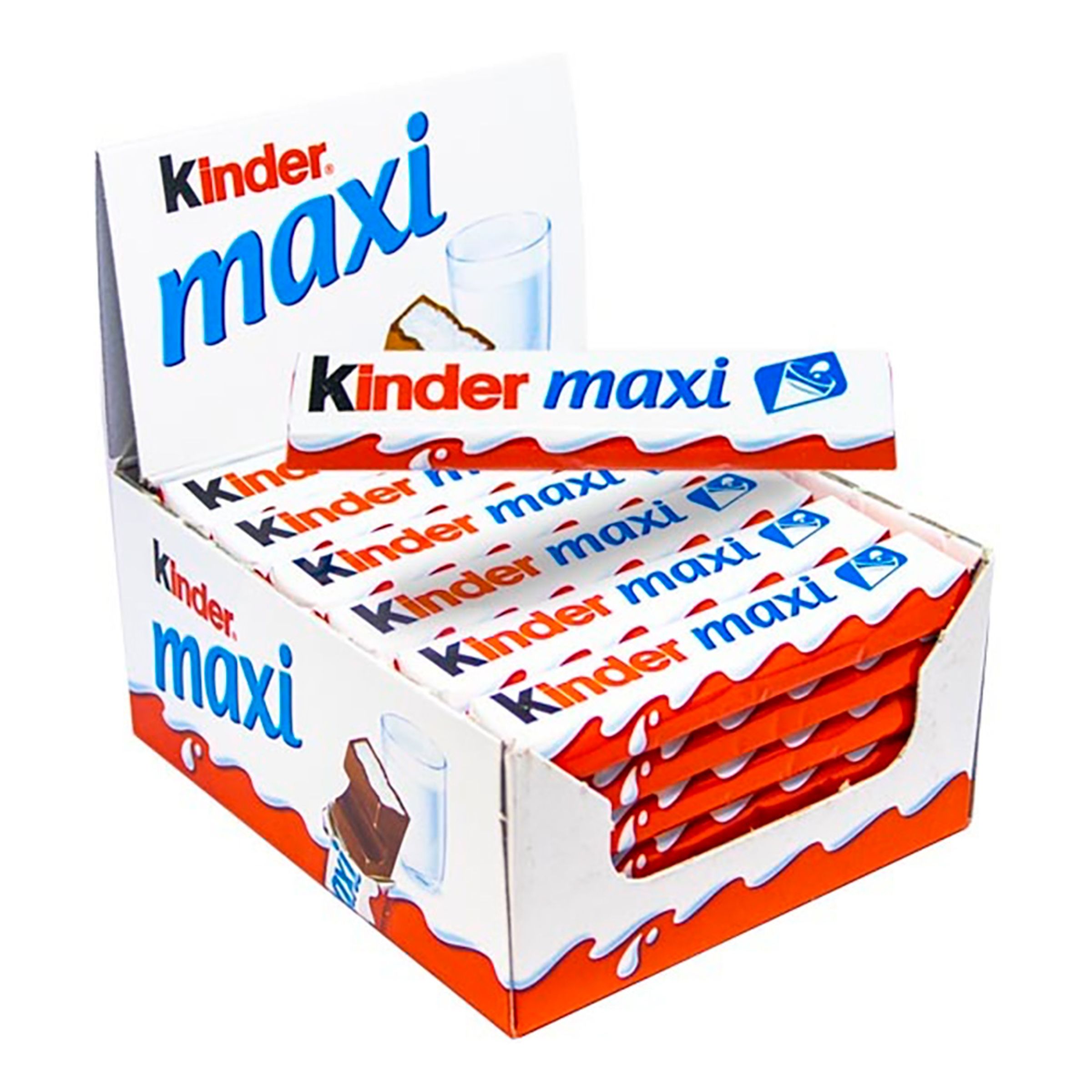 Kinder Maxi Chokolade Økonomipakke - 36-pak