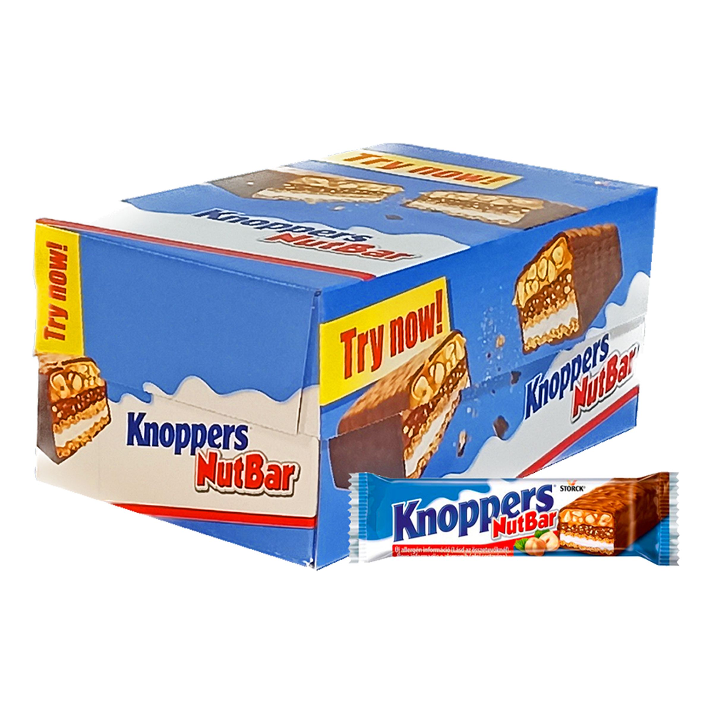 Knoppers NutBar Økonomipakke - 24-pak