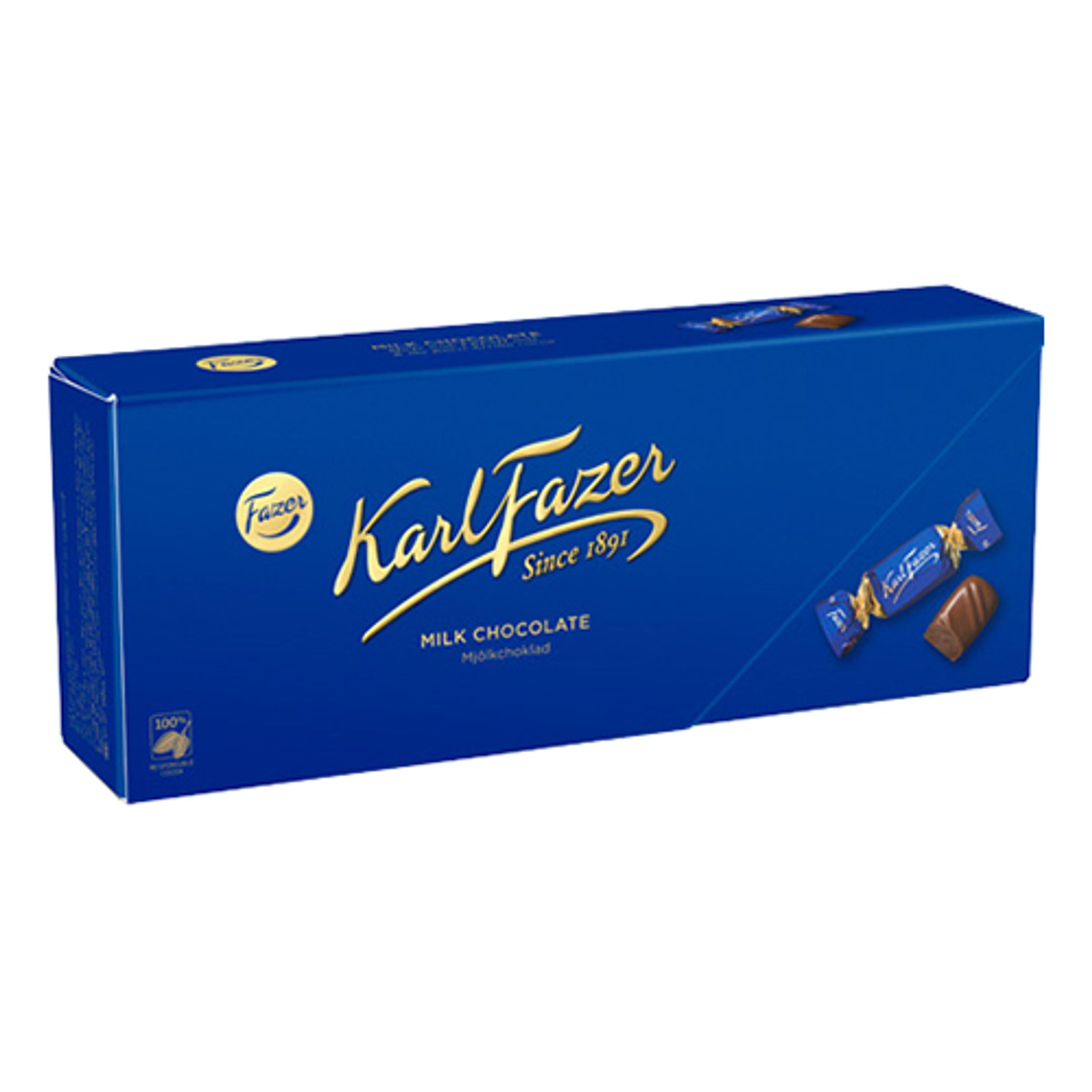 Karl Fazer Mælkechokolade Gaveæske