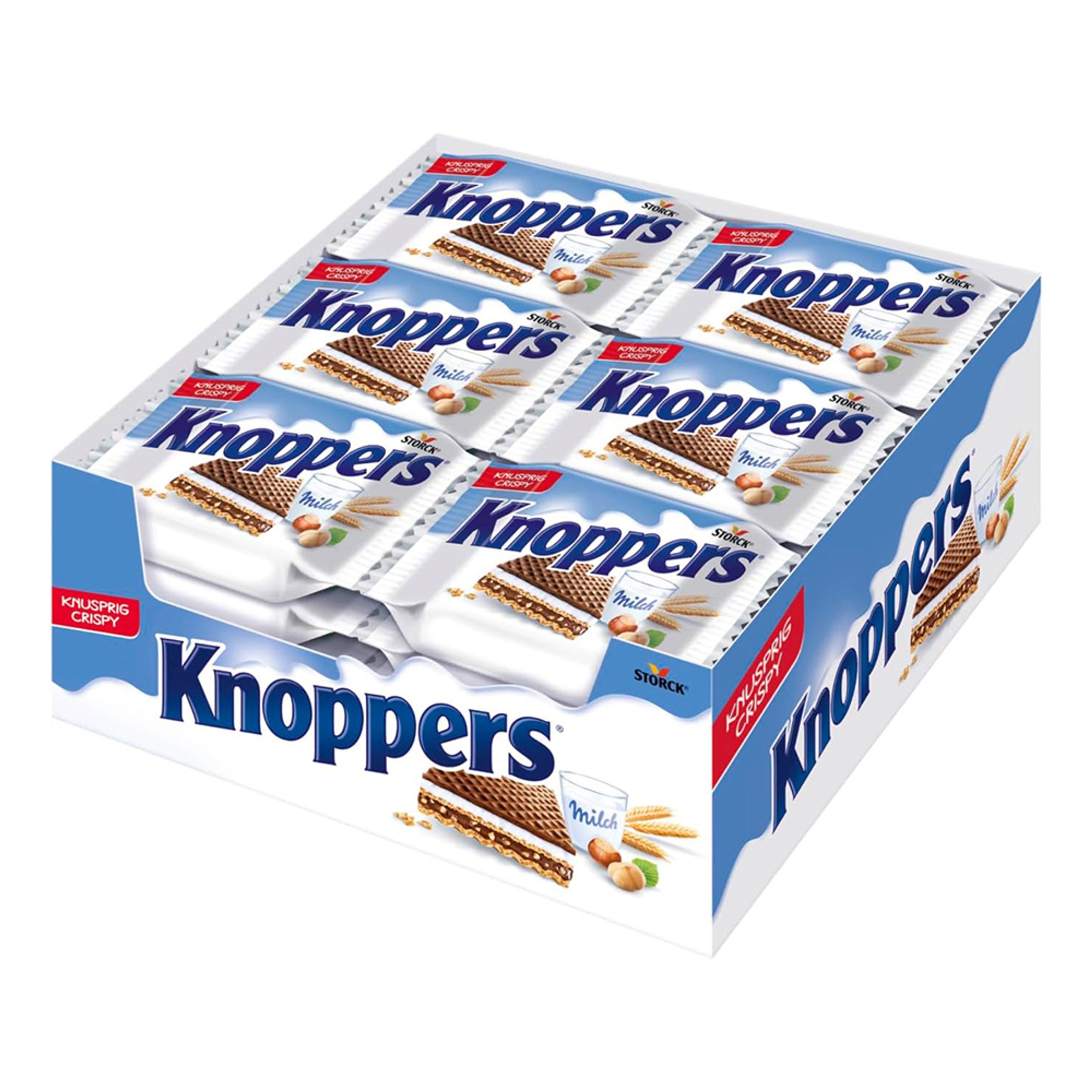 Knoppers Wafers Økonomipakke - 24-pak