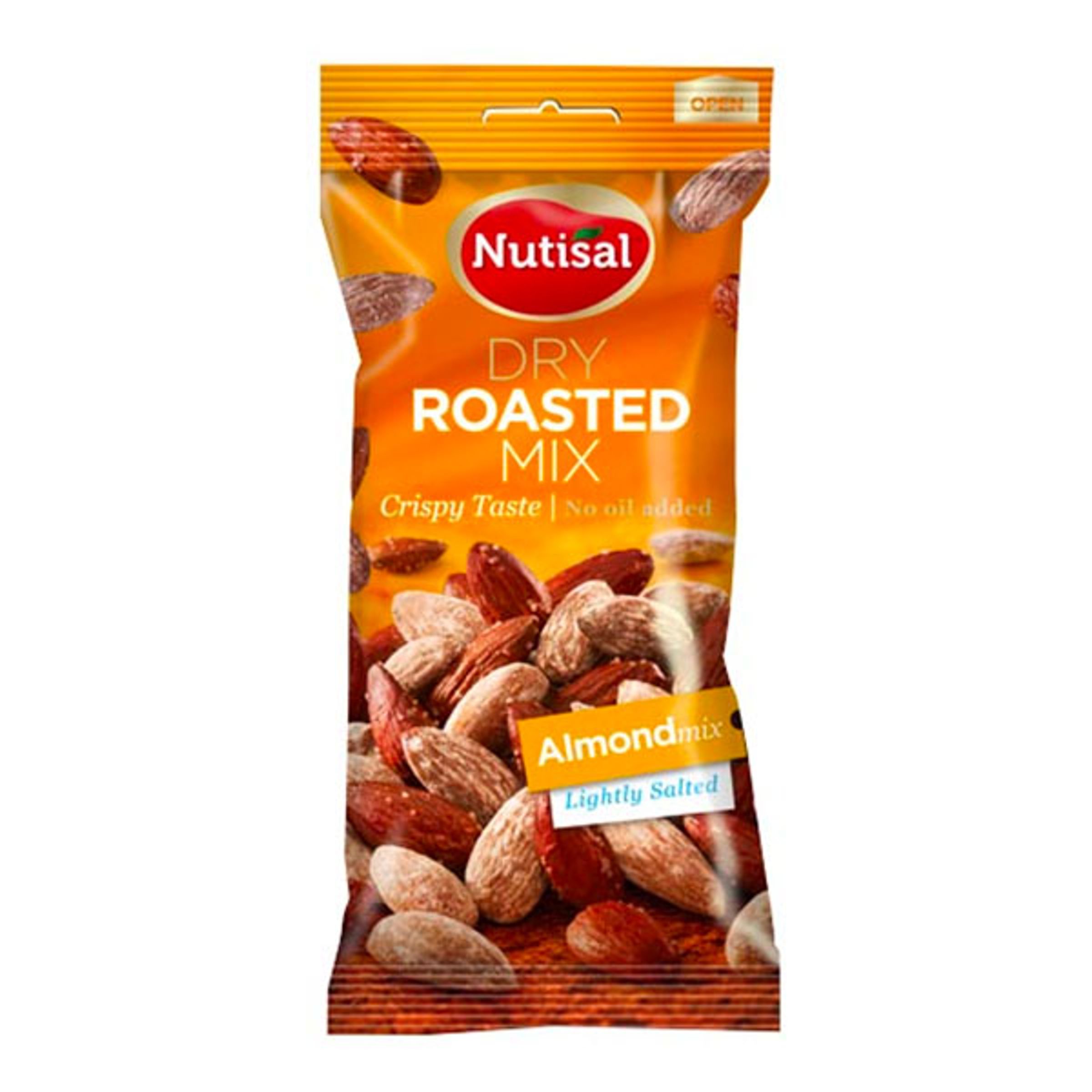 Nutisal Ristede Mandler i Pose - 60 gram
