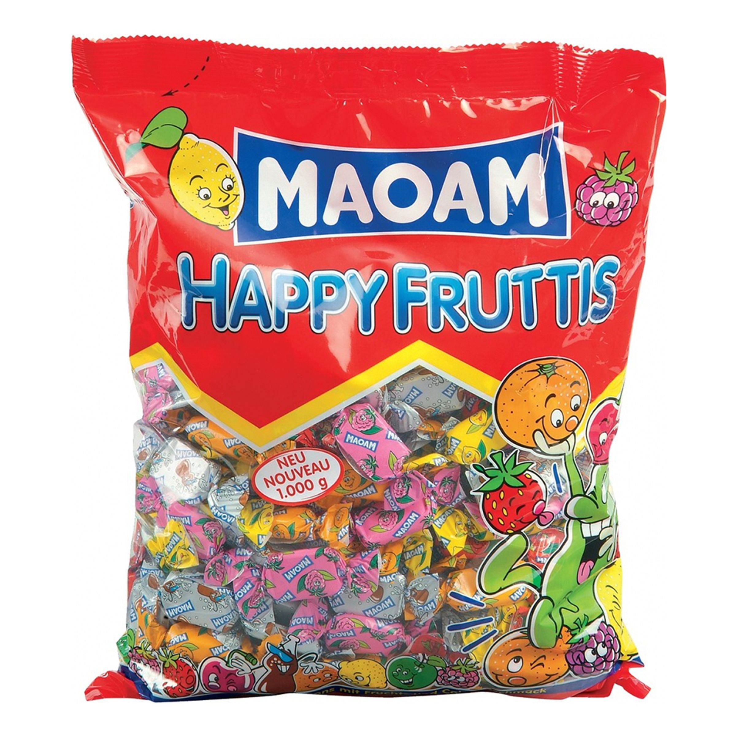 Maoam Happy Fruttis Løsvægt Pose - 1 kg
