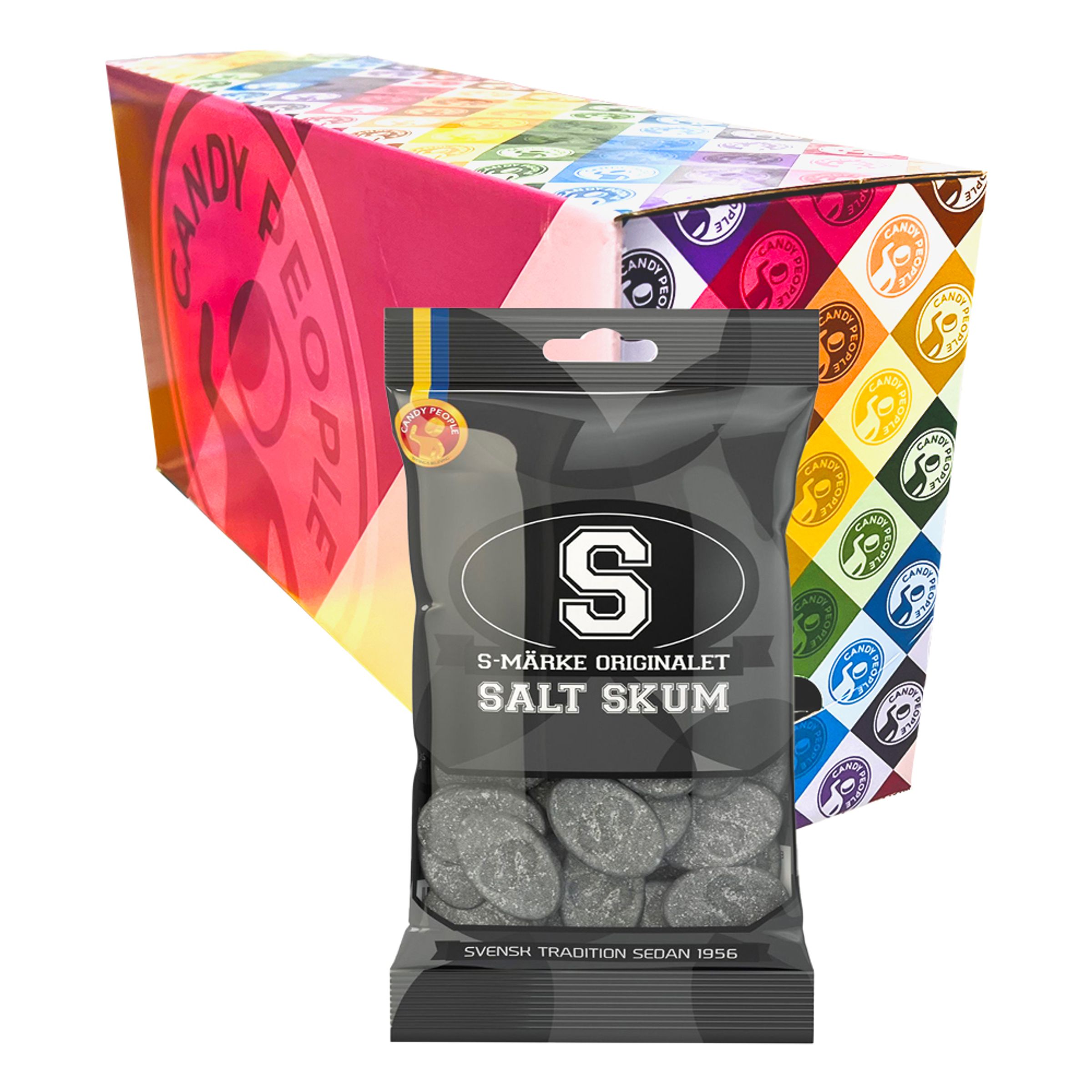 S-Mærket Salt Skum Storpak - 14-pak