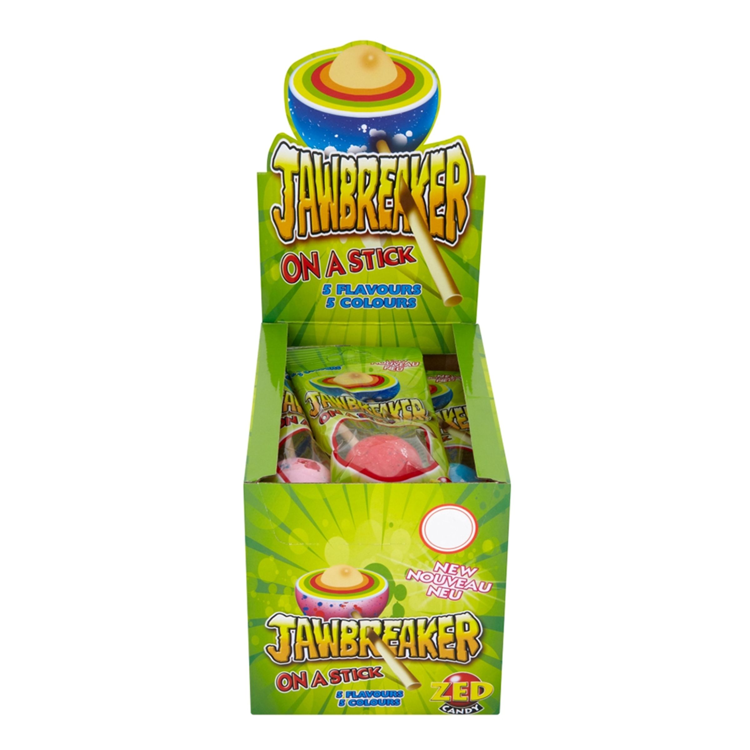 Jawbreaker Slikkepind Storpak - 15-stk