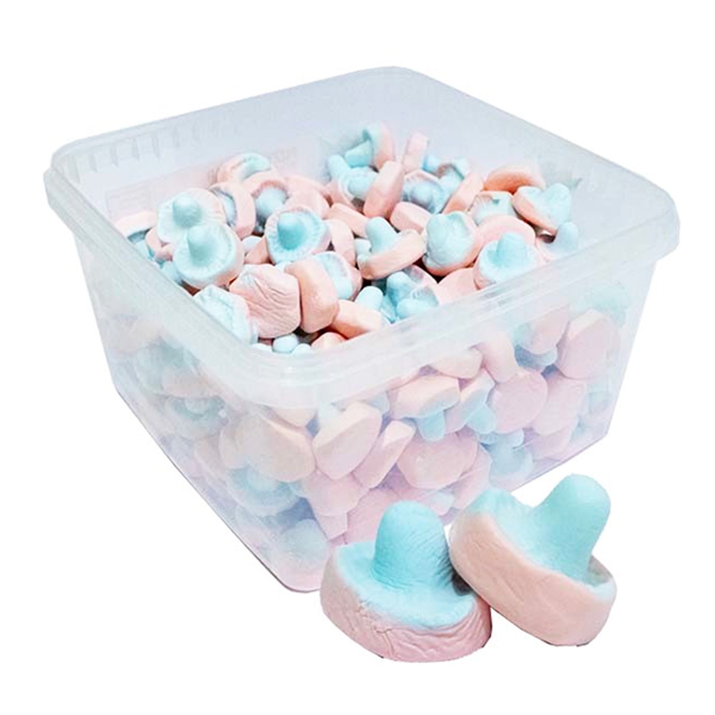 Fizzy Svampe Slik - 1 kg