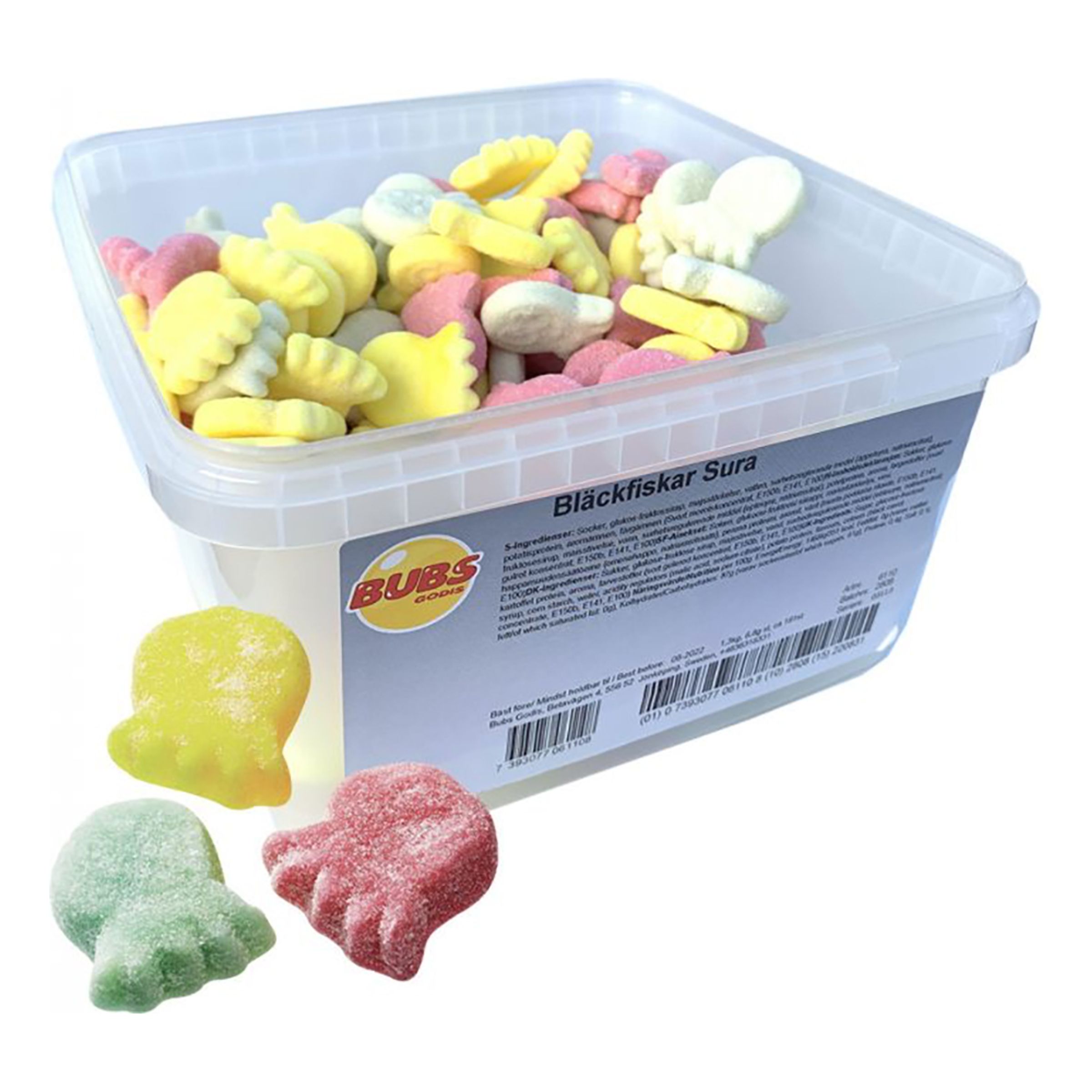 Sure Blæksprutter Økonomipakke - 2,6 kg
