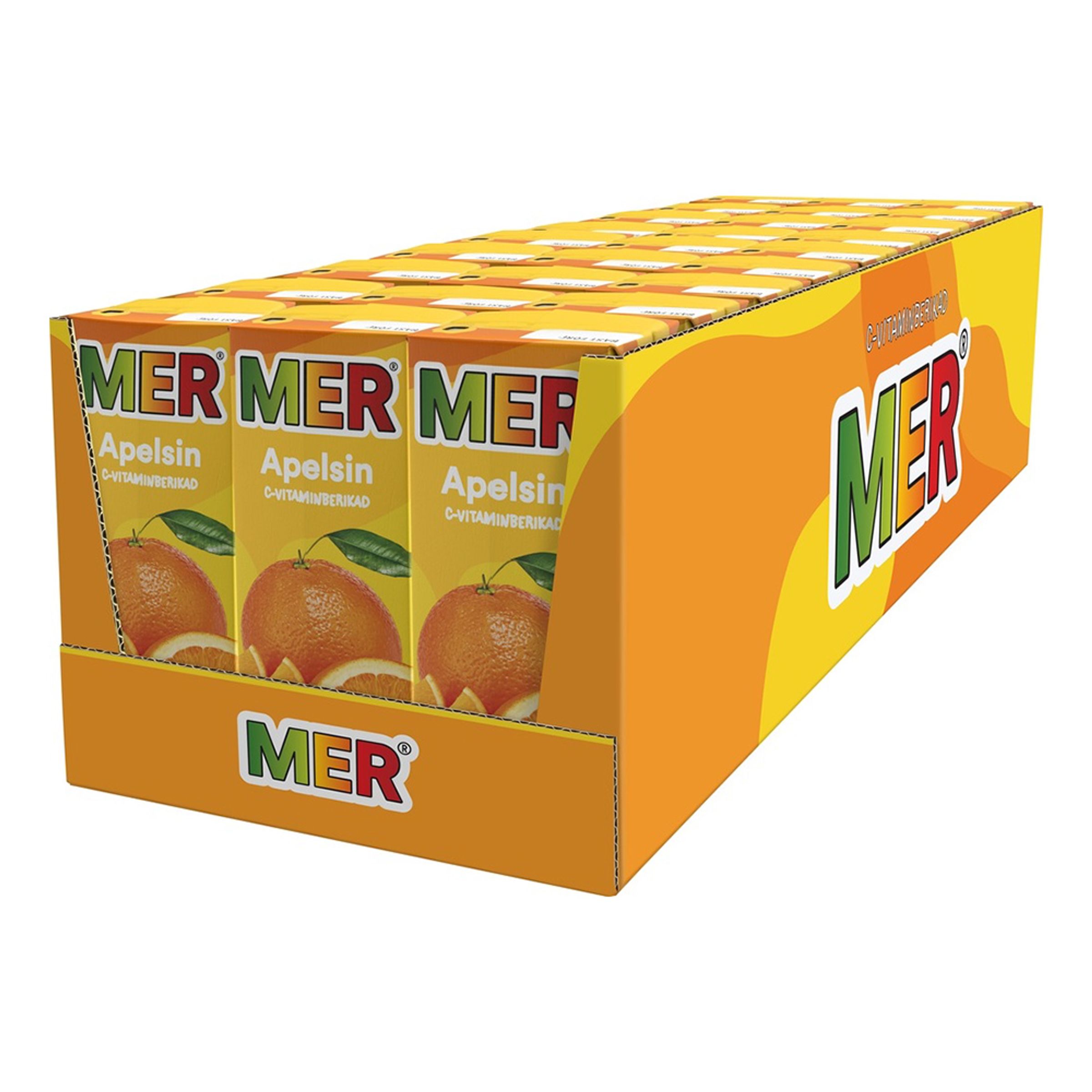 Mer Appelsin Tetra Storpak - 30-stk