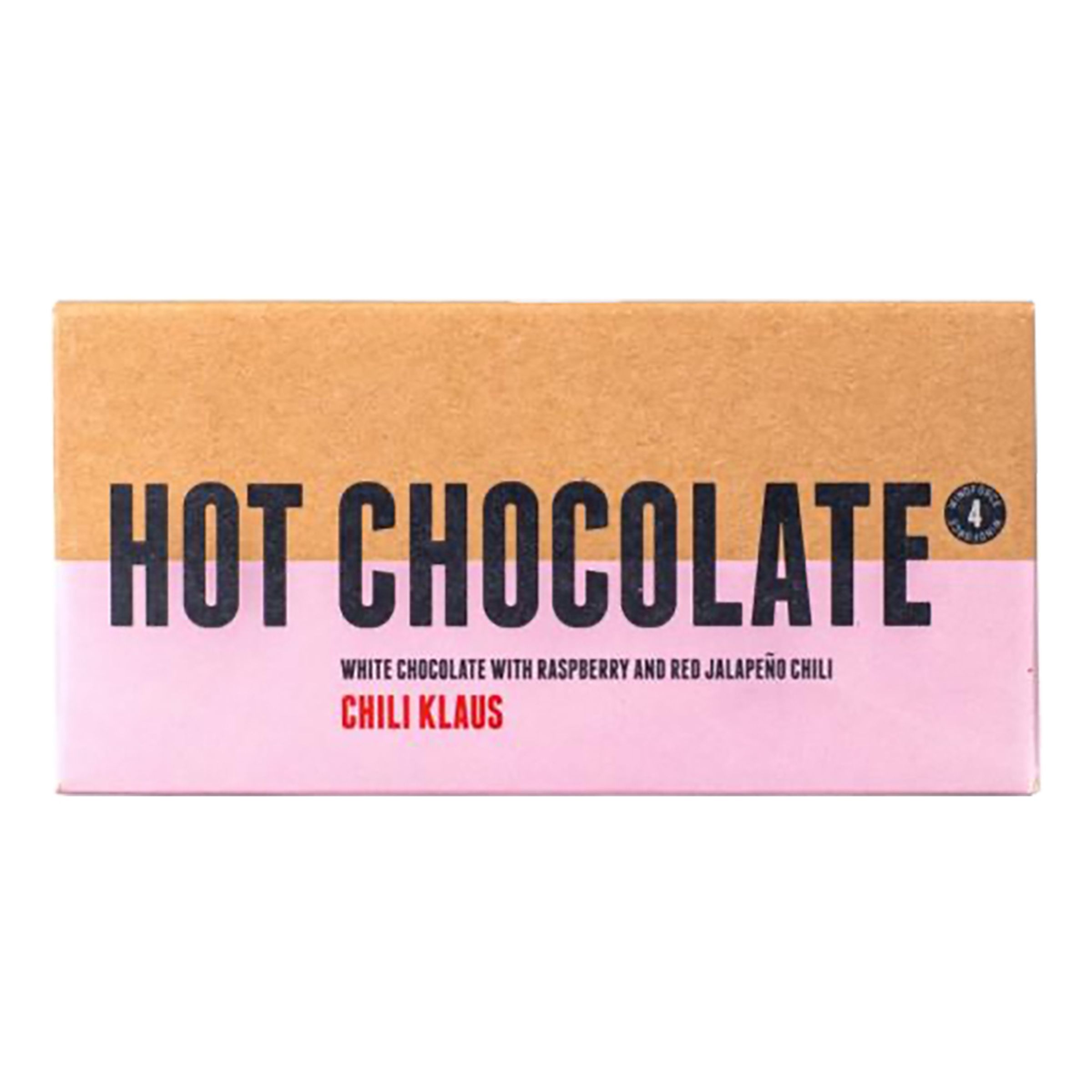 Chili Klaus Hot Chocolate Hindbær & Jalapeño - 60 gram
