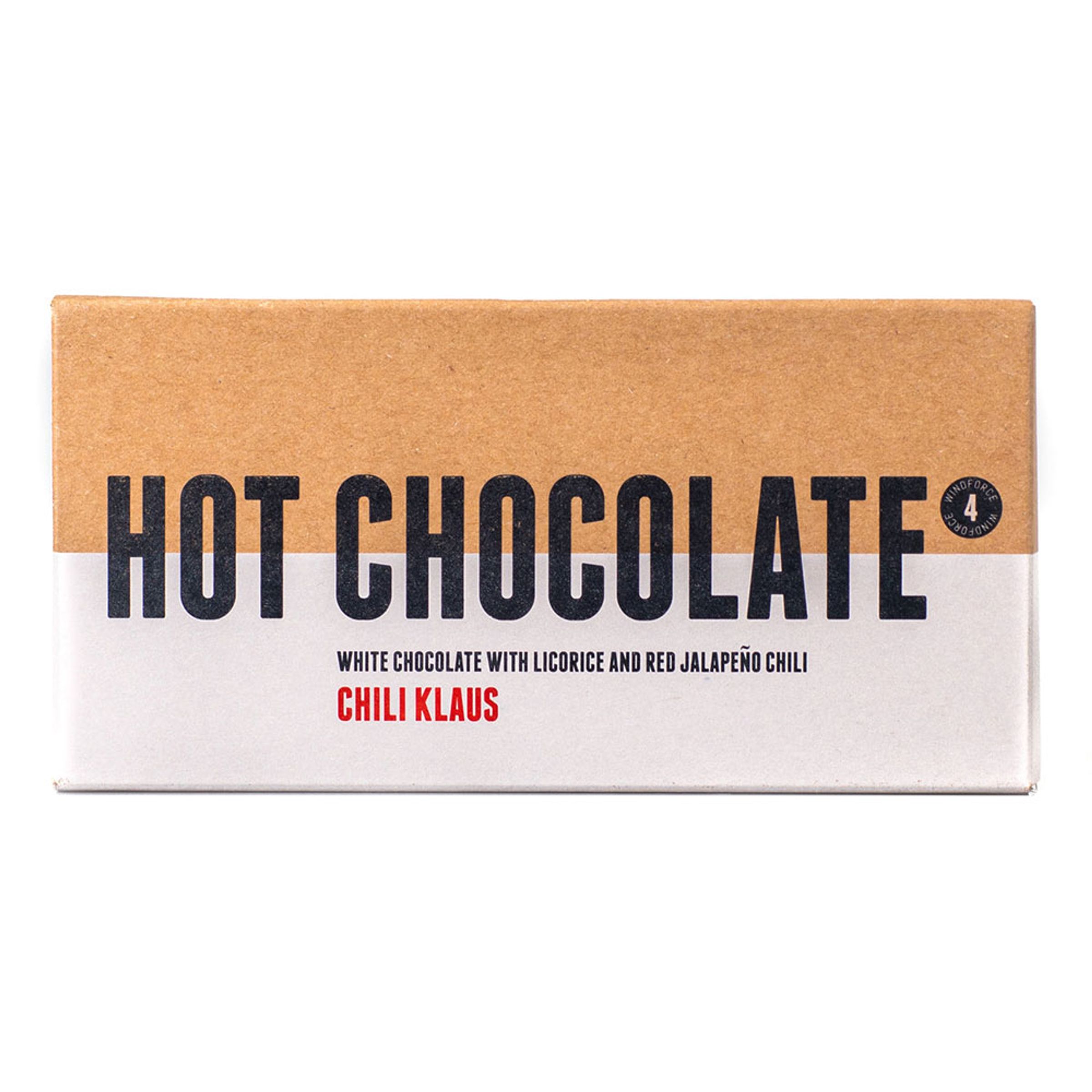 Chili Klaus Hot Chocolate Lakrids & Jalapeño - 60 gram