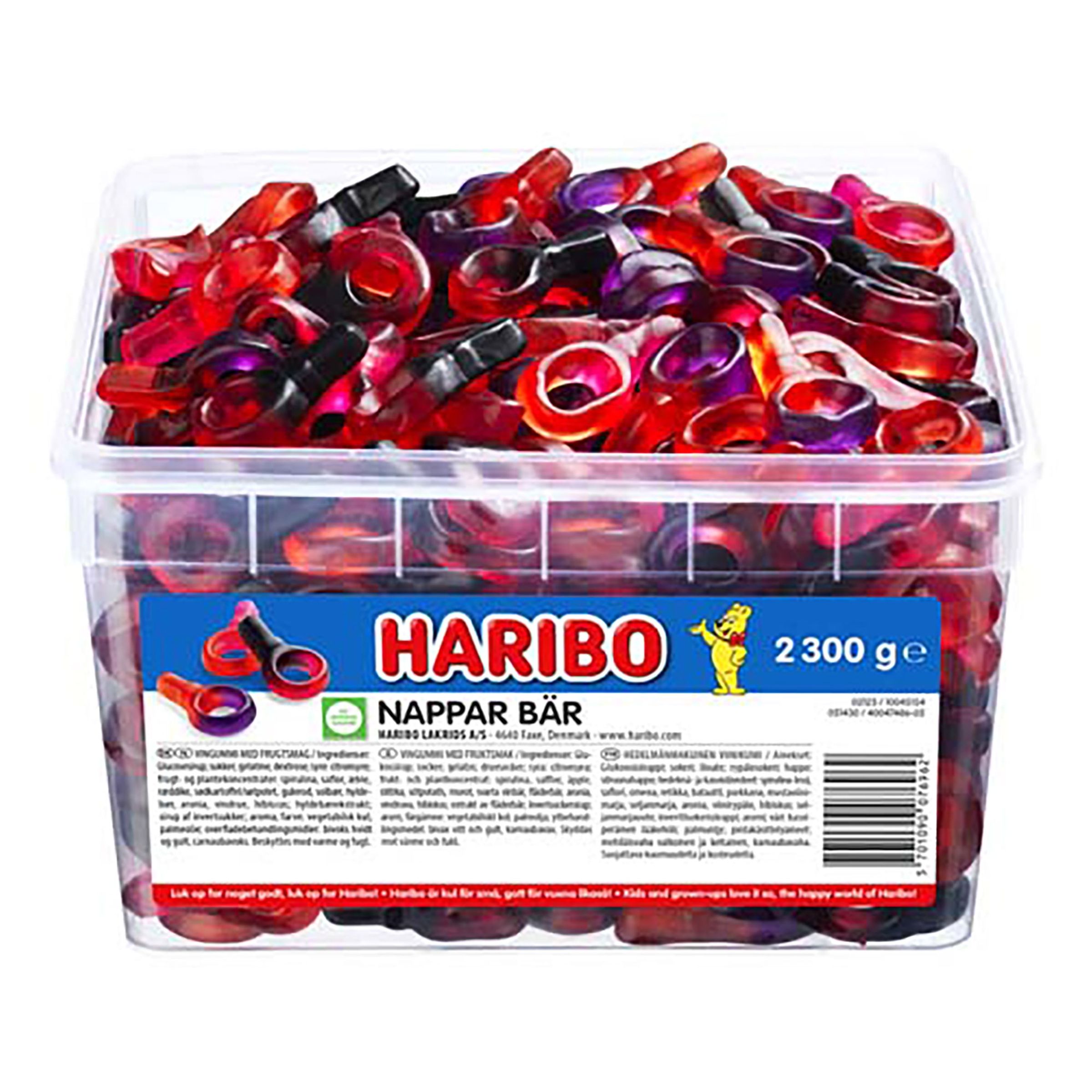 Haribo Sutter Bær Økonomipakke - 2,3 kg