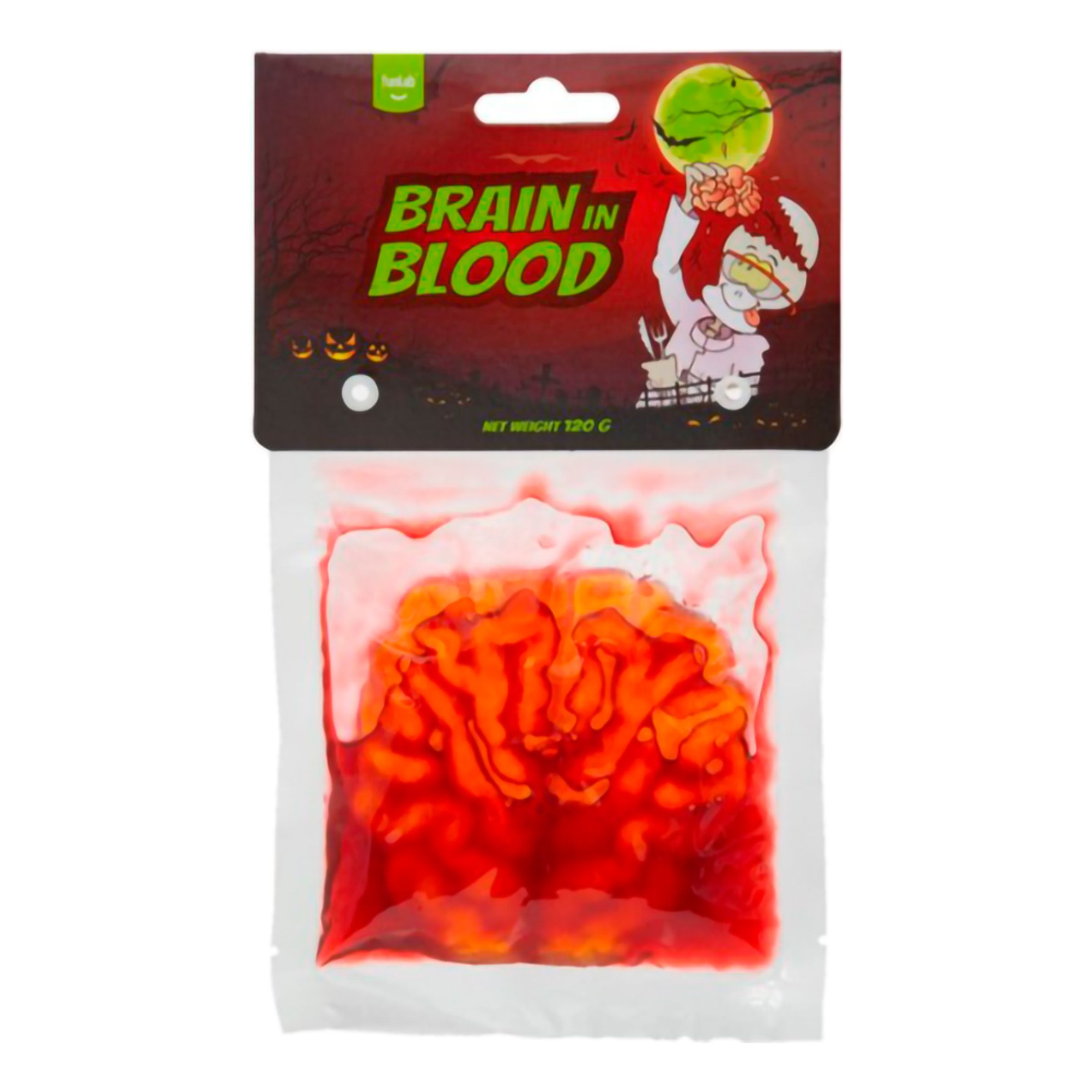 Brain in Blood Halloweenslik - 120 gram