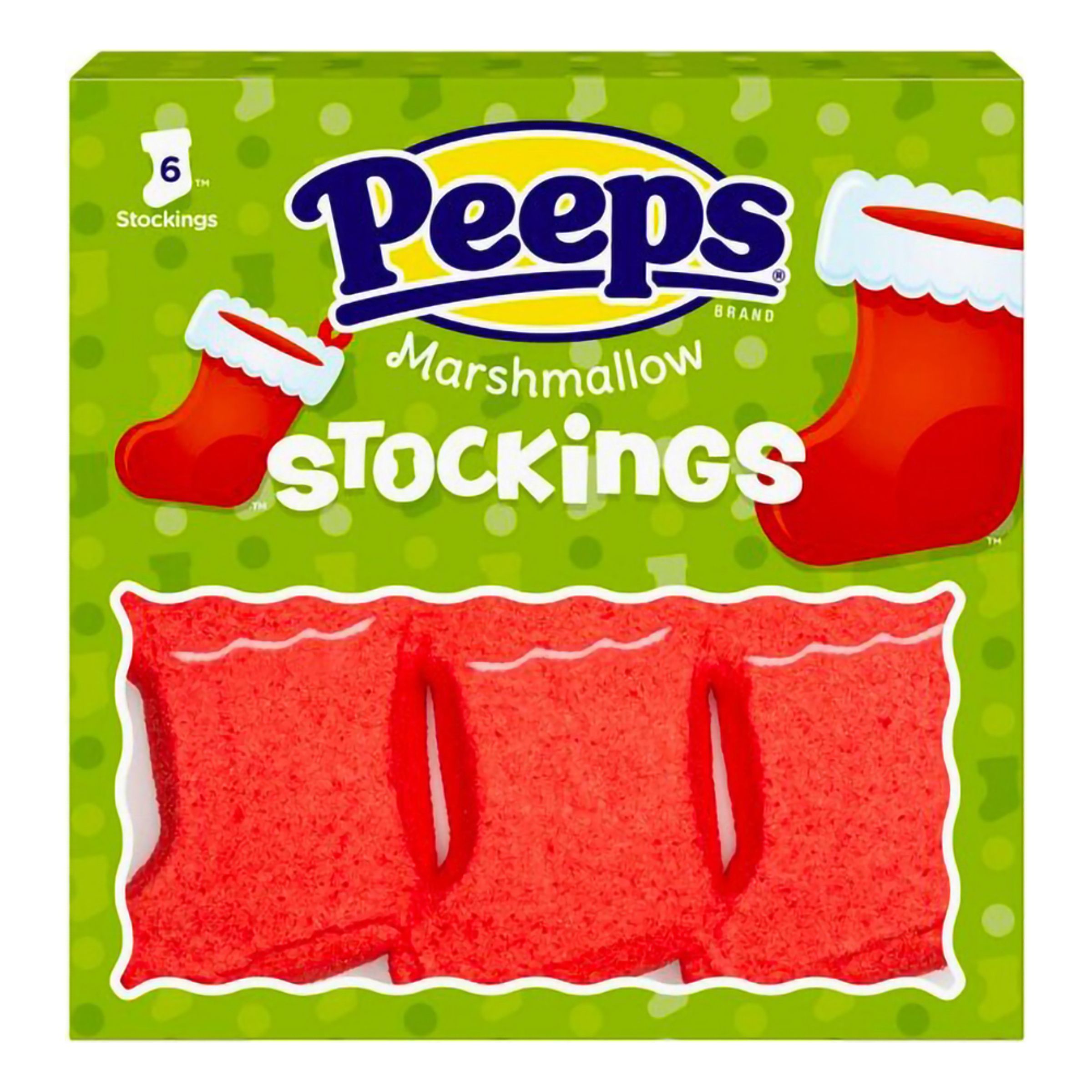 Peeps Marshmallow Strømper - 6-pak