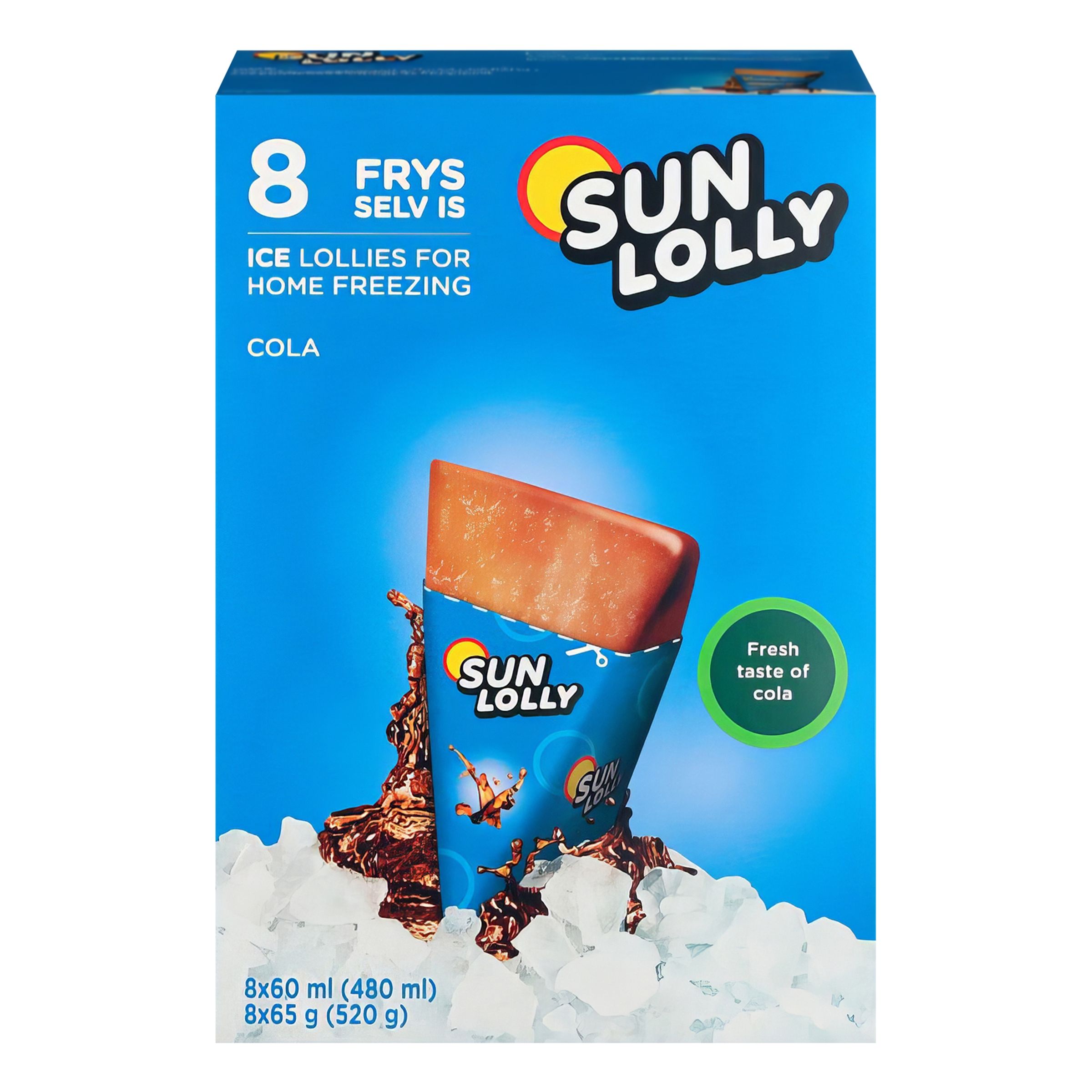 Sun Lolly Cola Is - 8-pak