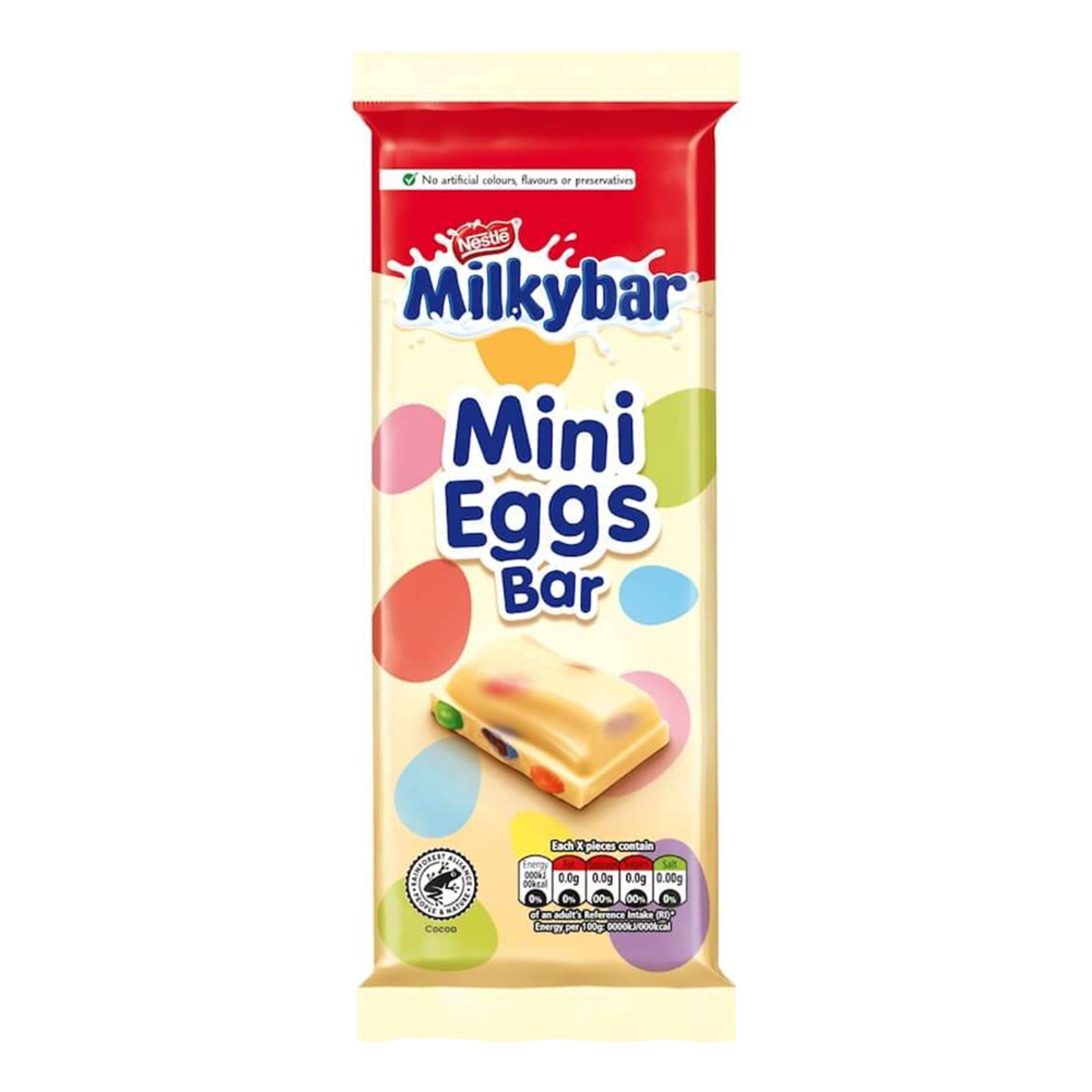 Milkybar Mini Eggs Chokoladebar - 100 gram