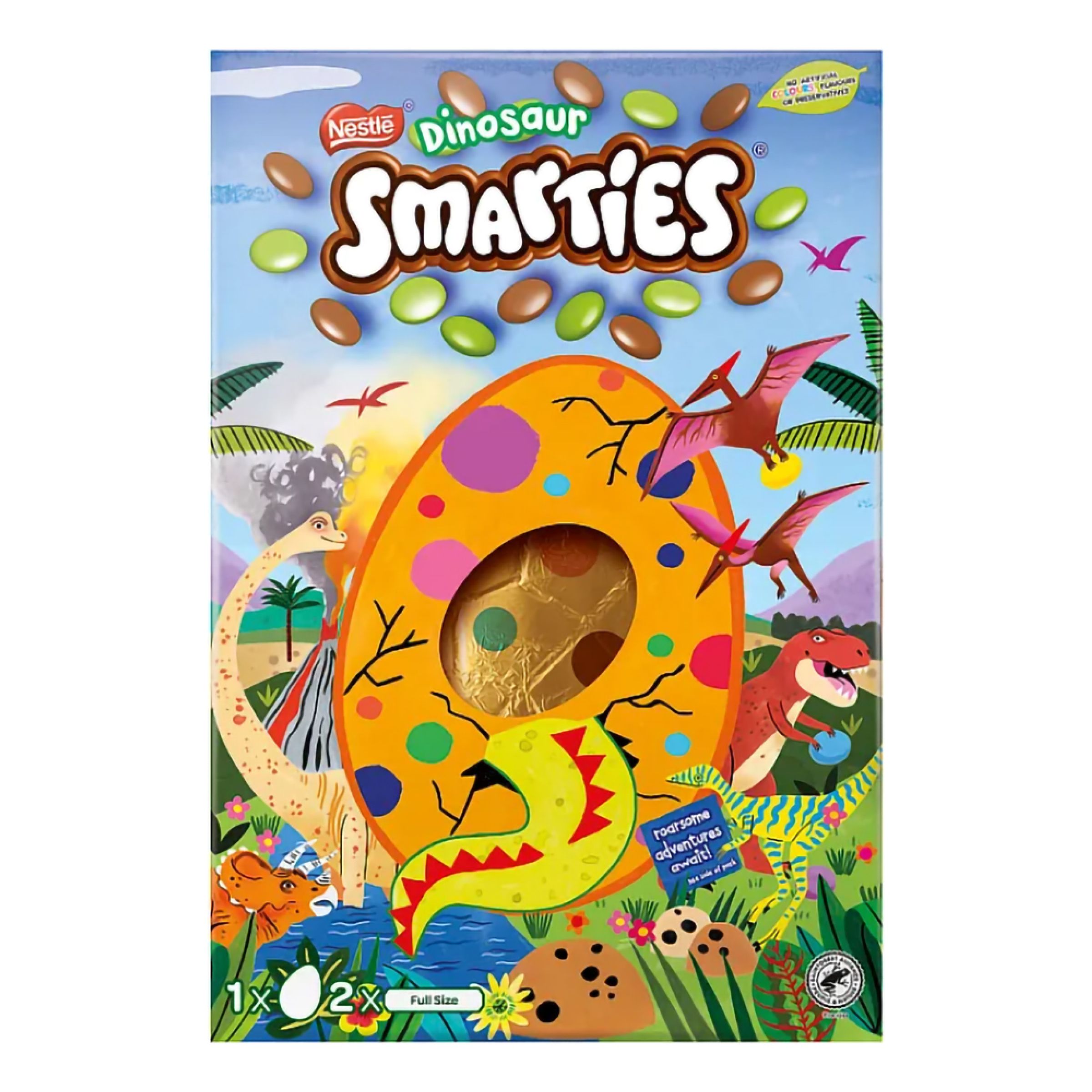 Smarties Dinosaur Chokoladeæg - 226 gram