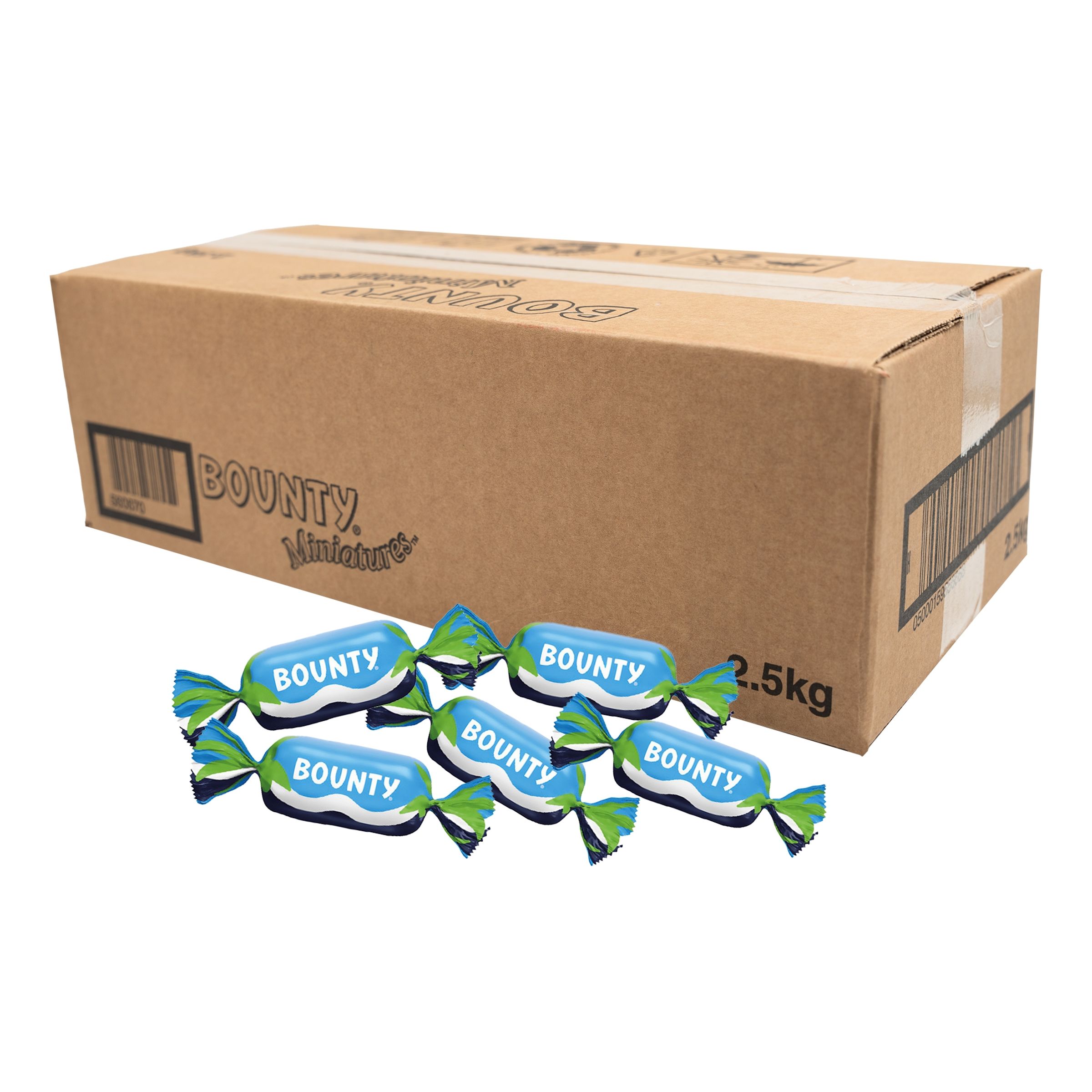 Bounty Mini Økonomipakke - 2500 gram